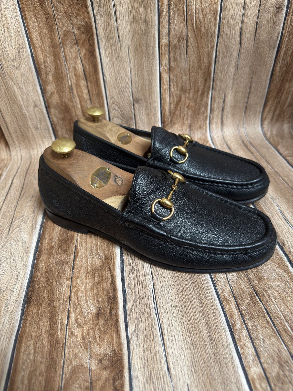 Gucci × Vintage 1953 horsebit grain loafers Size US 8 / EU 41 - 2 Thumbnail