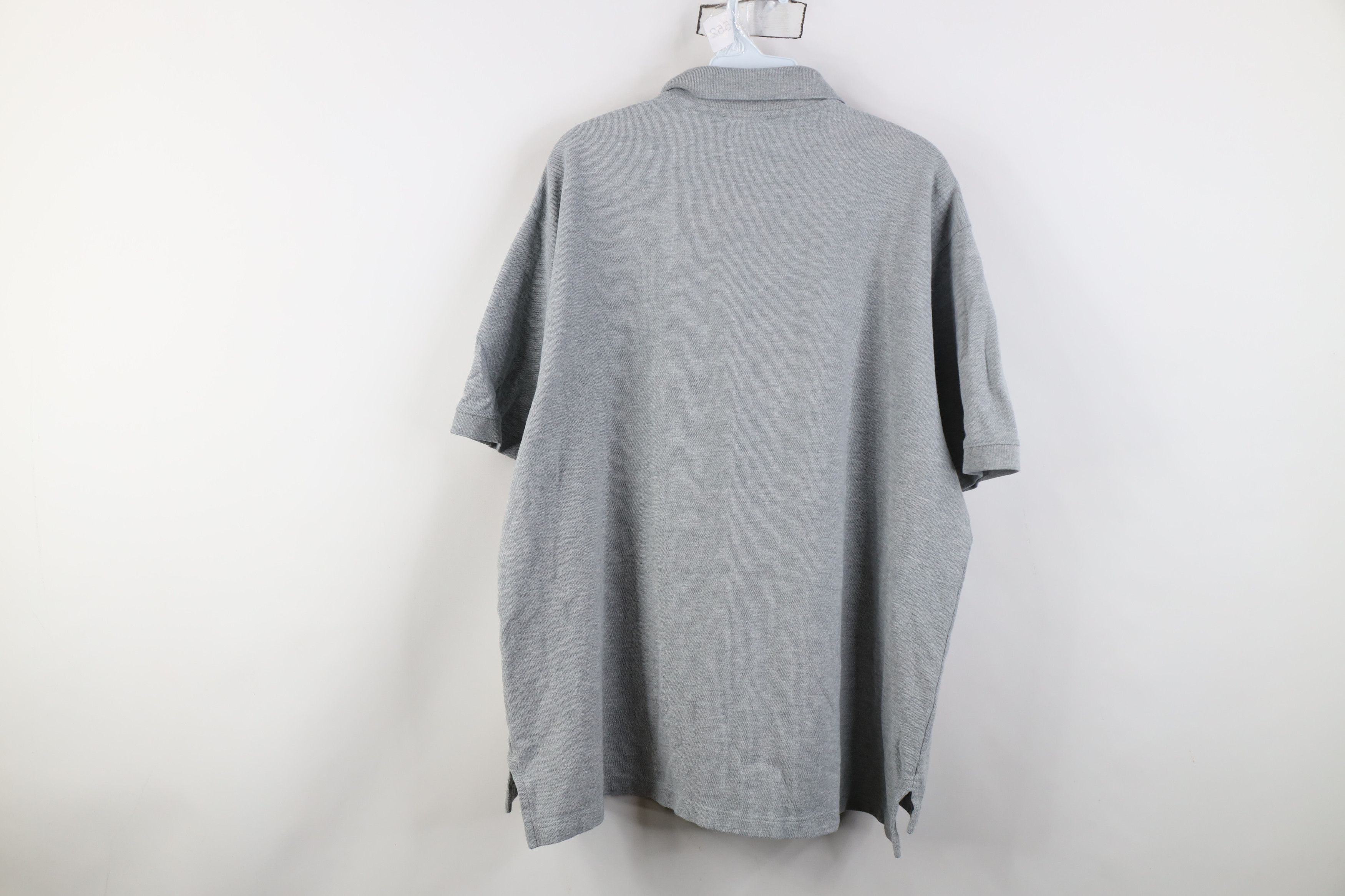 L.L. Bean Vintage 90s LL Bean Cotton Collared Golf Polo Shirt Gray Size US XL / EU 56 / 4 - 11 Thumbnail