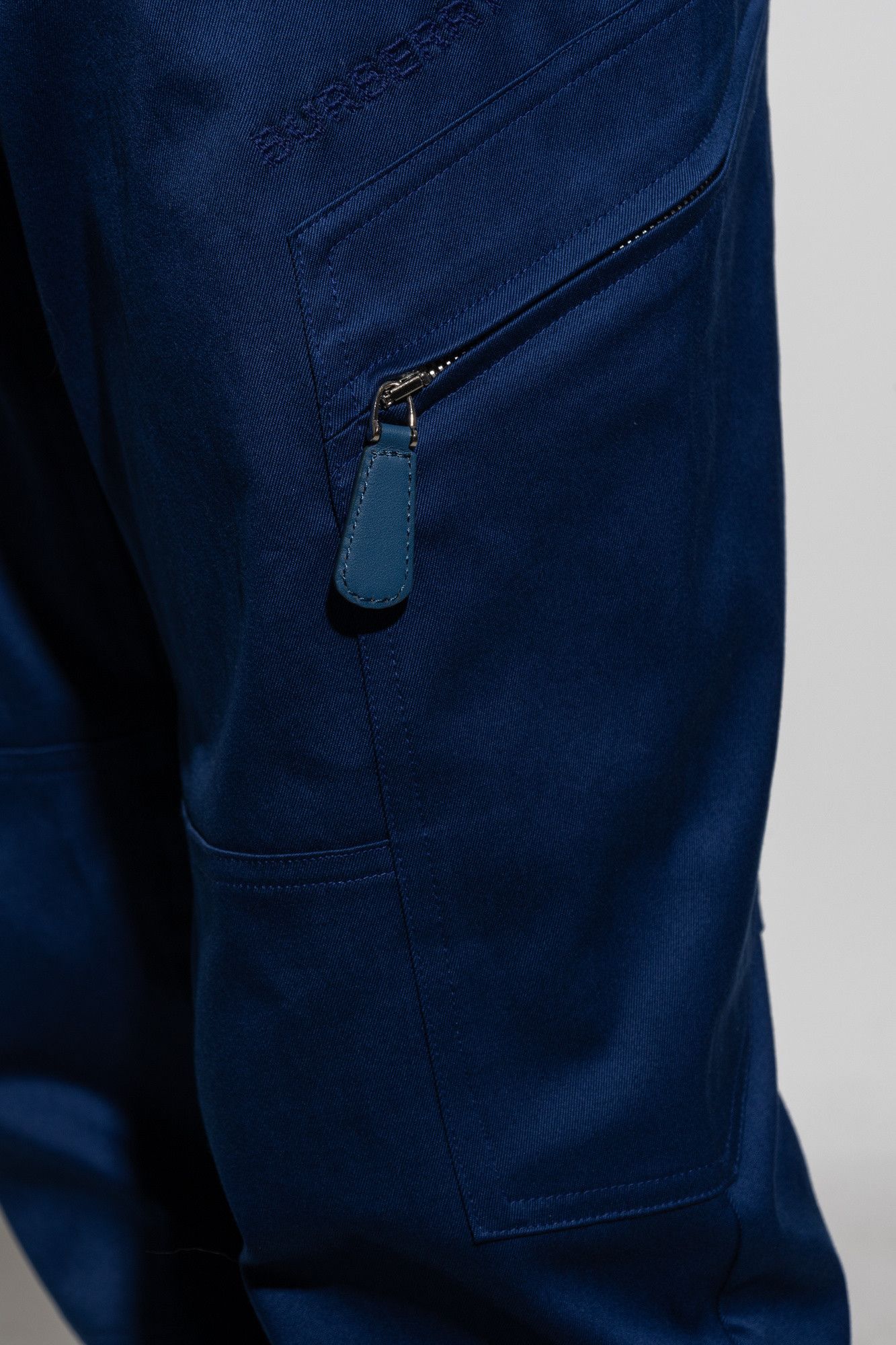 Burberry o1w1db10824 Andre Cargo Trouser in Rich Blue Size US 26 / EU 42 - 4 Thumbnail