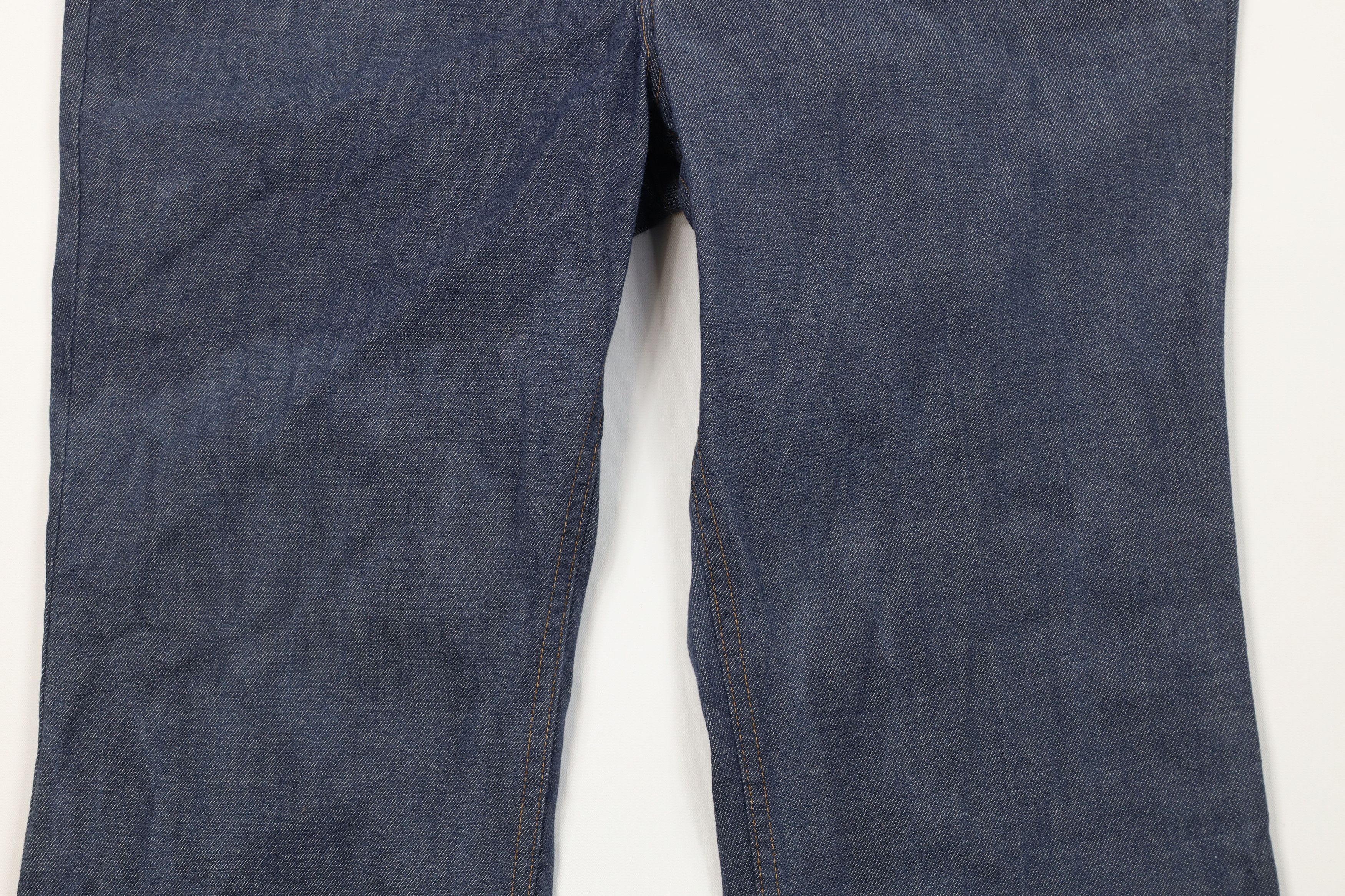 Levi's Vintage 70s Levis Orange Tab Big E Bell Bottoms Jeans USA Size US 38 / EU 54 - 3 Thumbnail