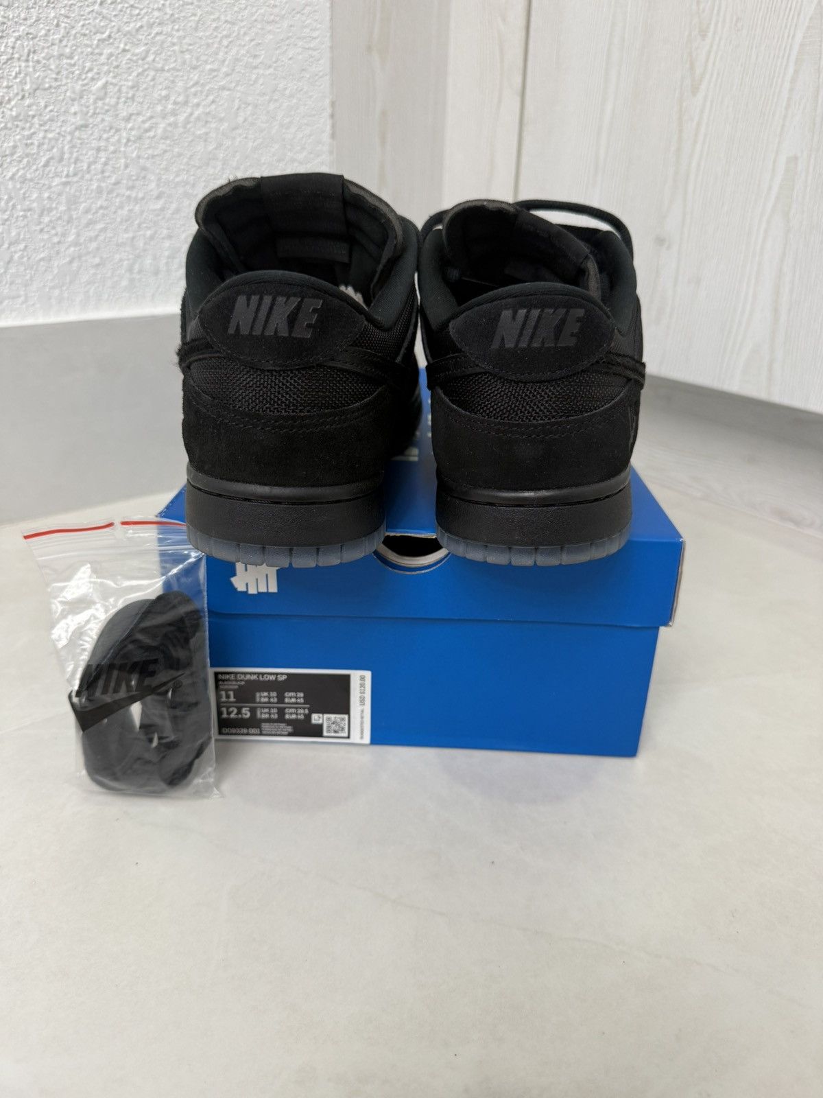 Nike × Undefeated Undefeated × Nike Dunk Low 'Dunk vs AF1' Size 11 Used Size US 11 / EU 44 - 7 Thumbnail