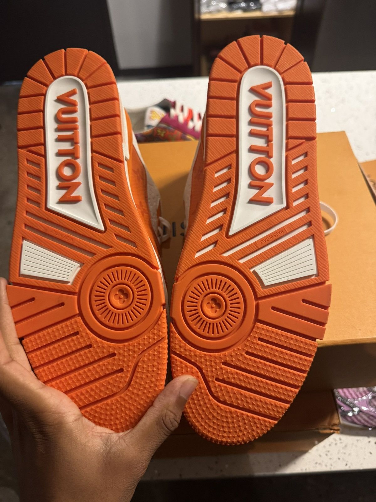 Louis Vuitton Louis Vuitton LV Trainer Size US 10.5 / EU 43-44 - 5 Thumbnail