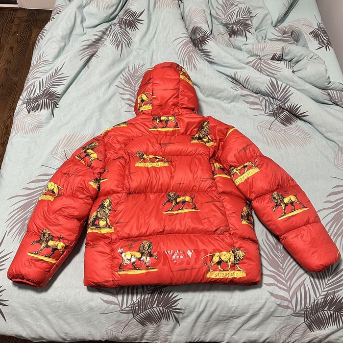 Supreme Supreme Featherweight Down Lions Puffer Jacket | Grailed