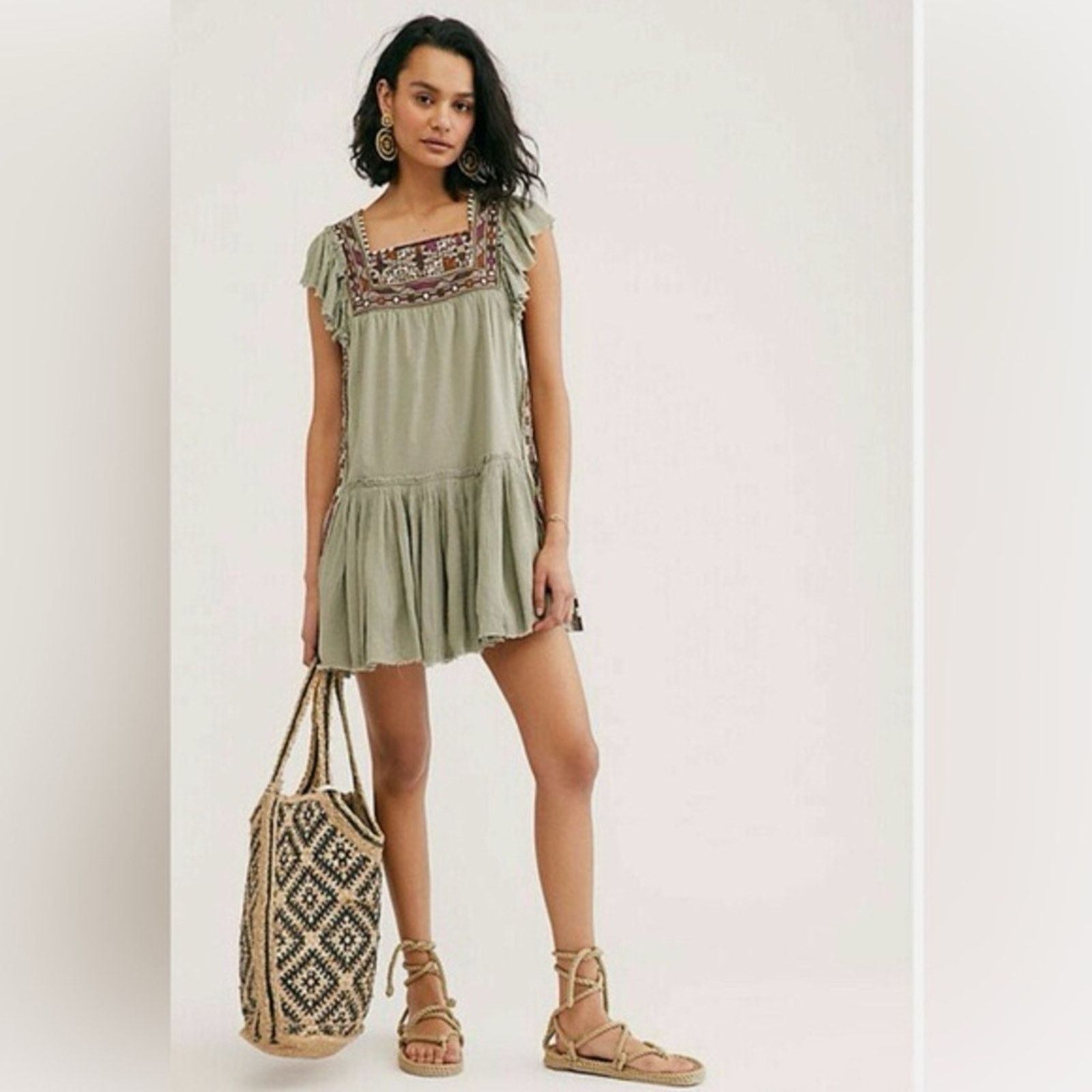 ivy mini dress Ivy Silk and Wool Mini Dress