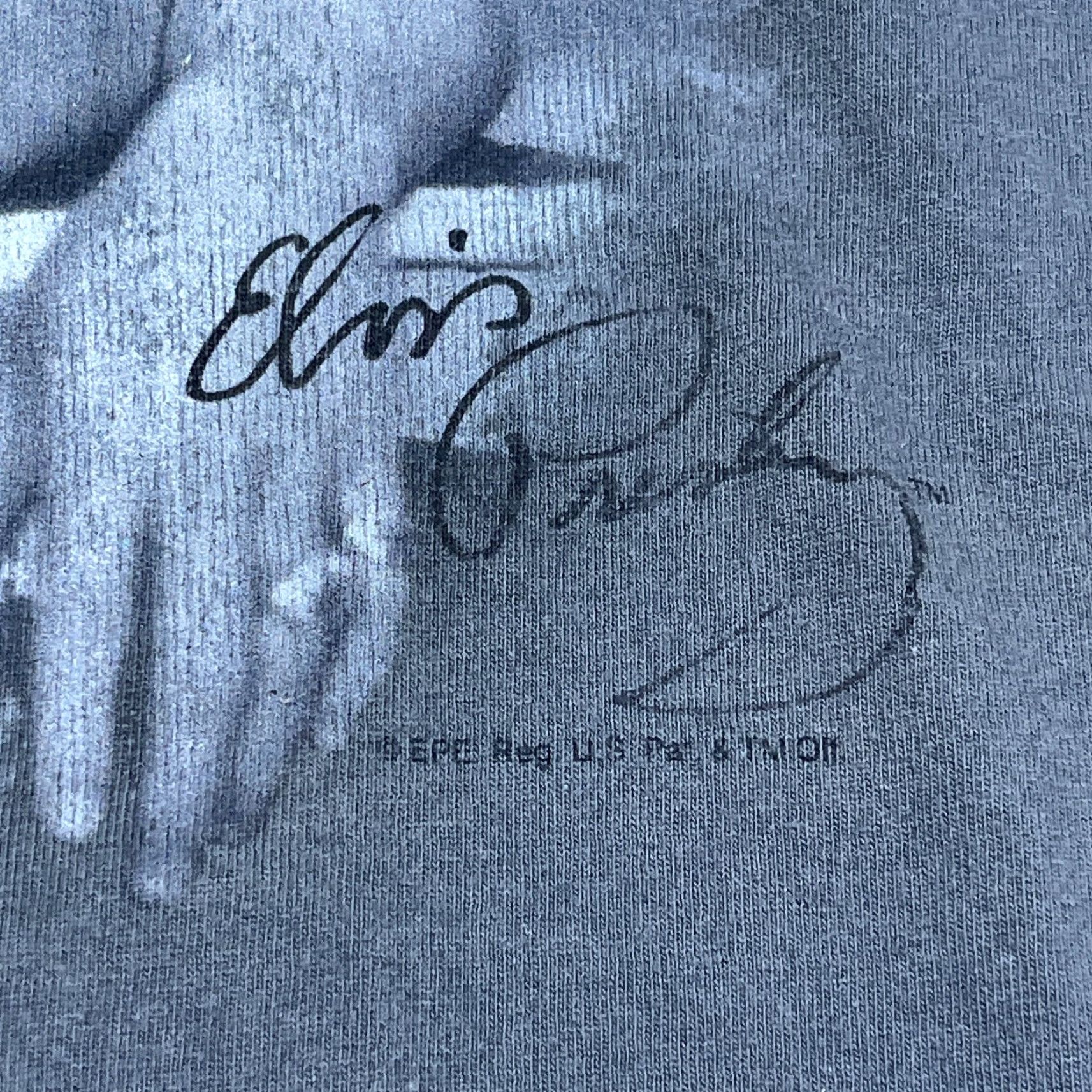 Vintage VINTAGE Graceland Elvis Presley Shirt Men M Gray Band Tee 90s Retro Rock Hipster Music Grunge USA Modern Short Sleeve Crew Neck T-Shirt Size US M / EU 48-50 / 2 - 3 Thumbnail