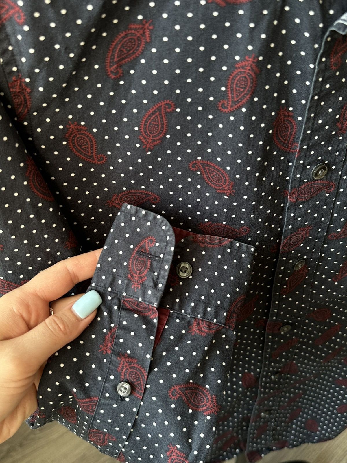 Drake's × Fred Perry Fred Perry x Drakes Paisley print shirt S Size US S / EU 44-46 / 1 - 5 Thumbnail