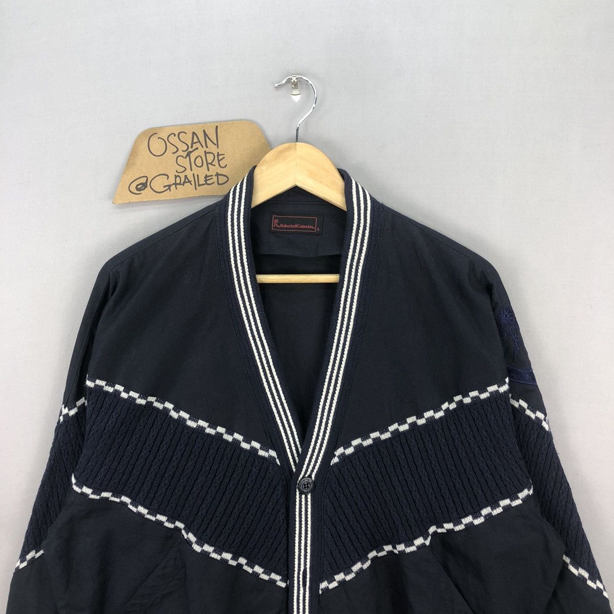 Roberta di Camerino Roberta Di Camerino Cotton Knit Cardigan Size US XL / EU 56 / 4 - 4 Thumbnail