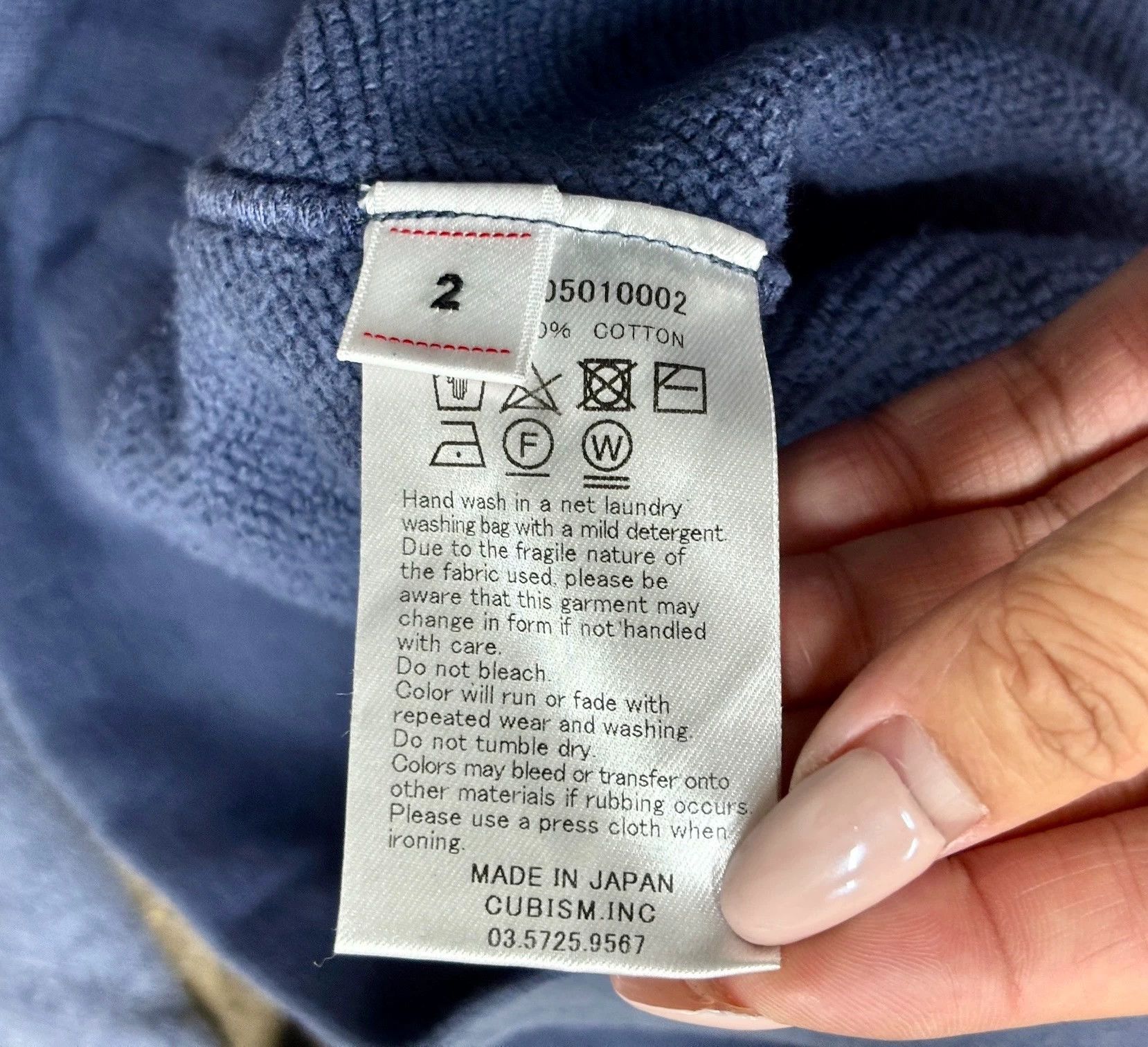 Visvim VISVIM Distressed 3/4 Sleeve Sweatshirt/Hoodie/Jacket Size US M / EU 48-50 / 2 - 7 Thumbnail