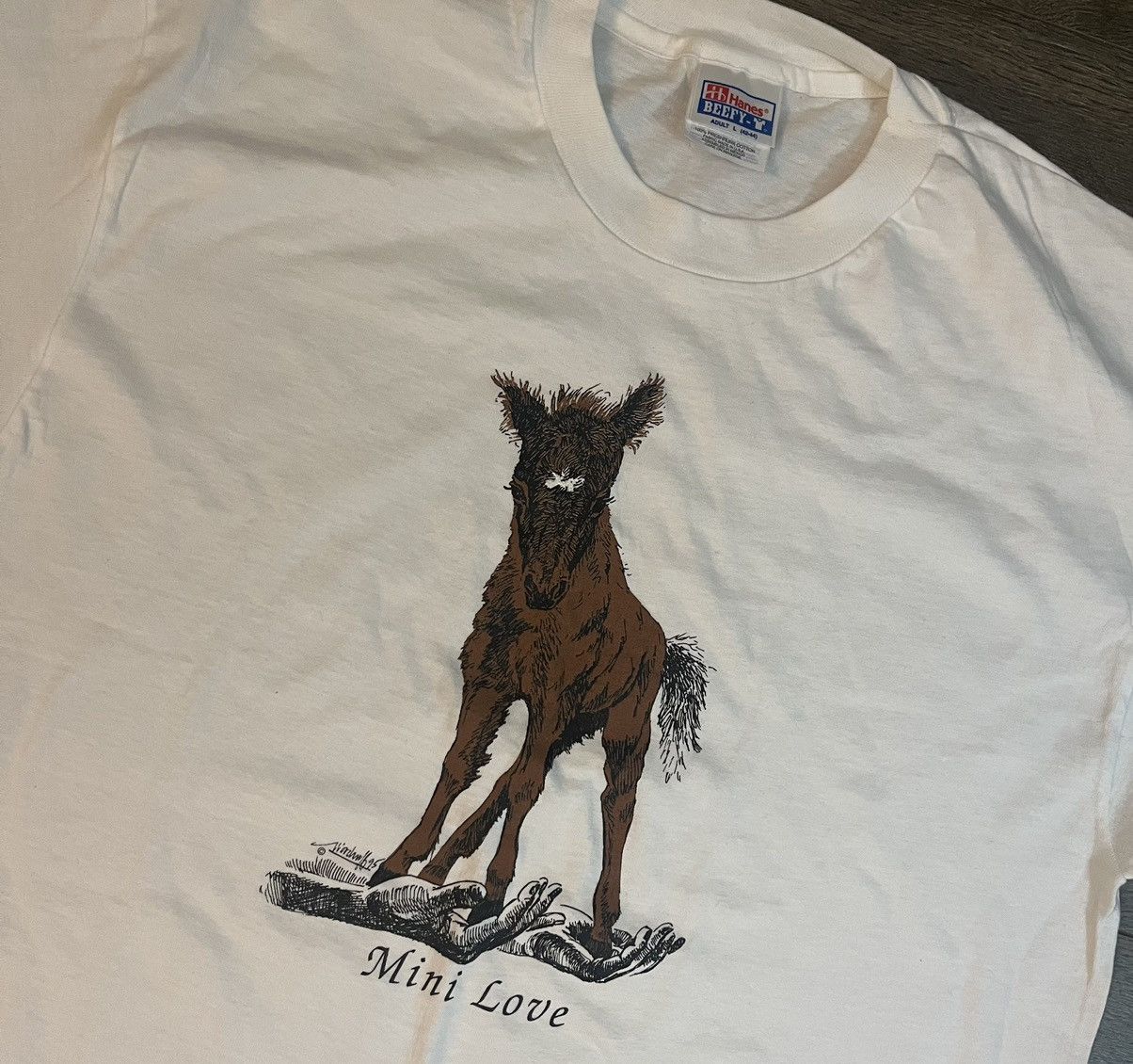 Vintage Vintage Mini Horse Tee Size US L / EU 52-54 / 3 - 1 Thumbnail