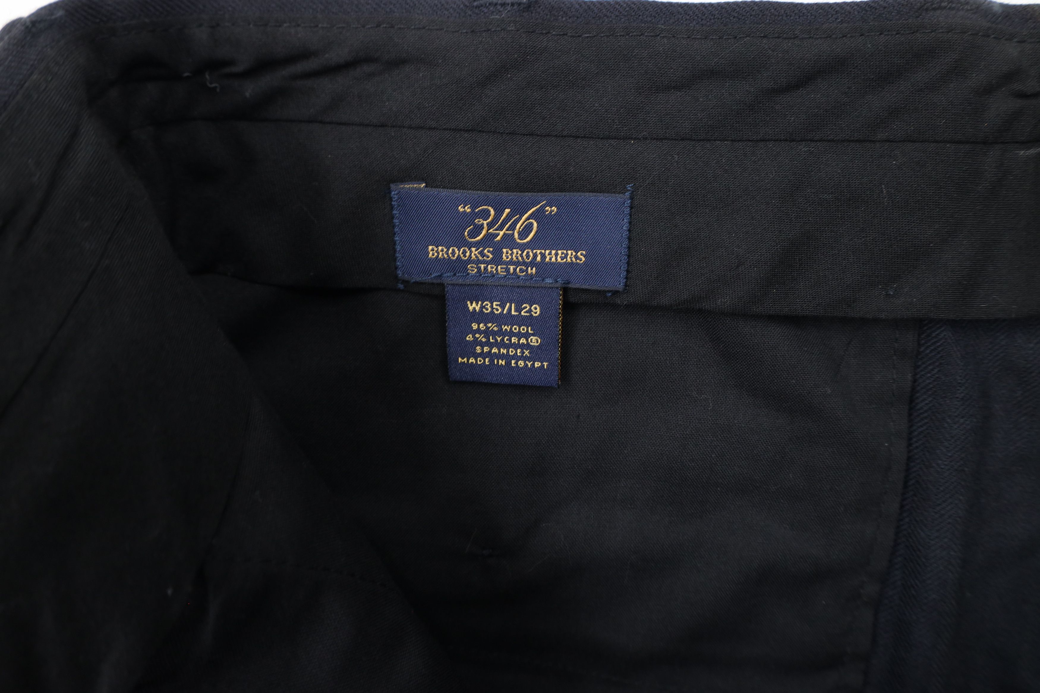 Brooks Brothers × Vintage Vintage Brooks Brothers Pleated Herringbone Pants Trousers Size US 35 - 6 Thumbnail