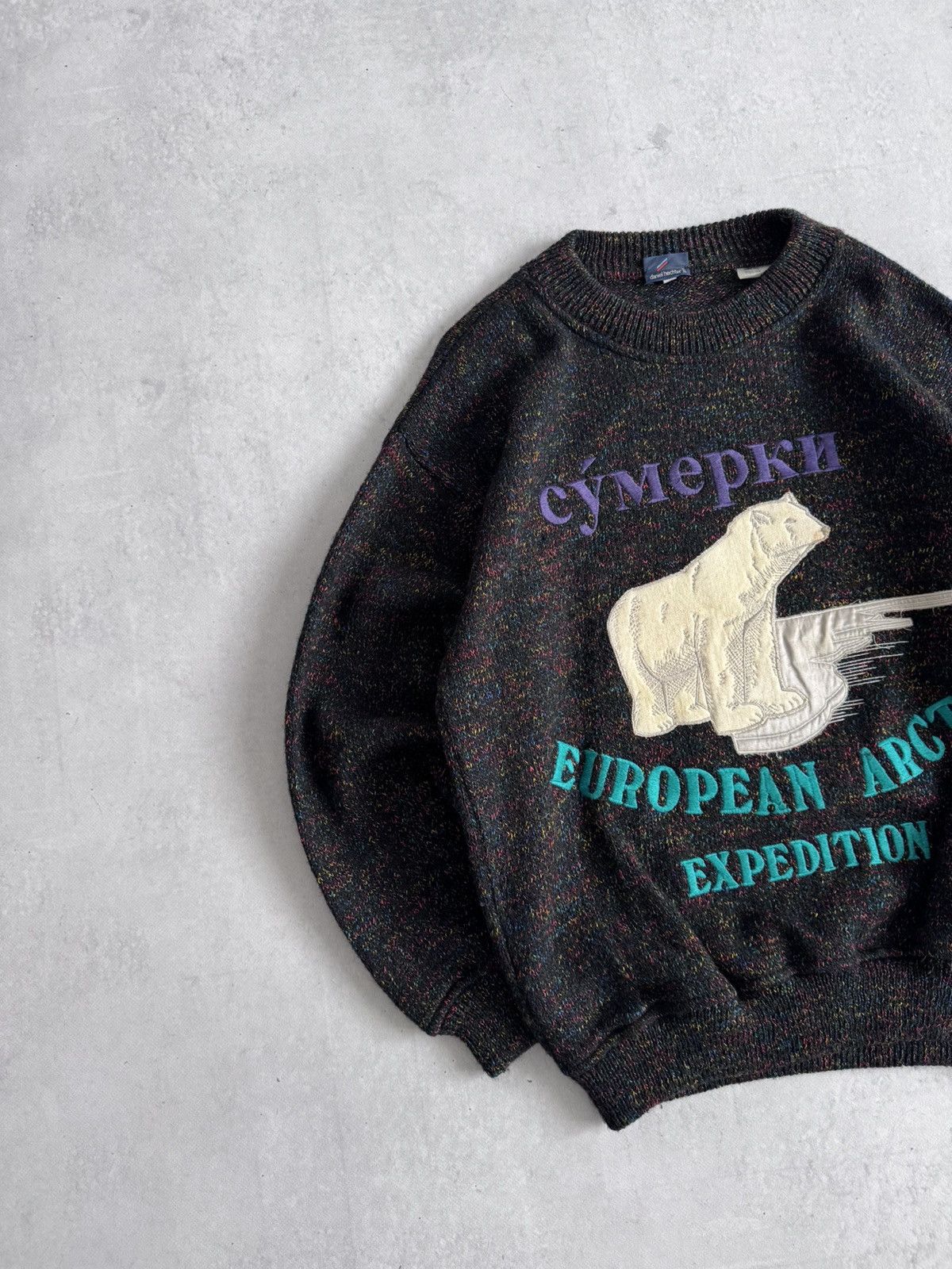 Daniel Hechter Daniel Hechter Rare «Сумерки» Arctic Expedition Knit Sweater Size US M / EU 48-50 / 2 - 2 Thumbnail