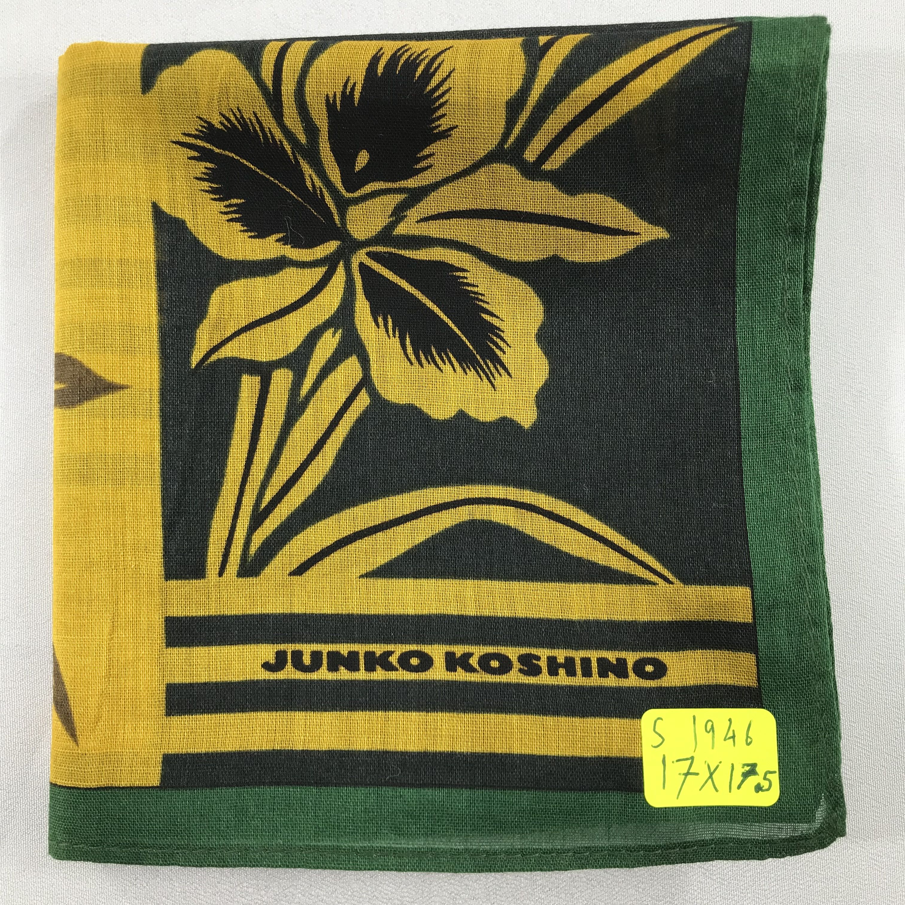 Mr. Junko × Vintage Junko Koshino Bandana / Handkerchief / Neckerchief -S1946 Size ONE SIZE - 3 Thumbnail