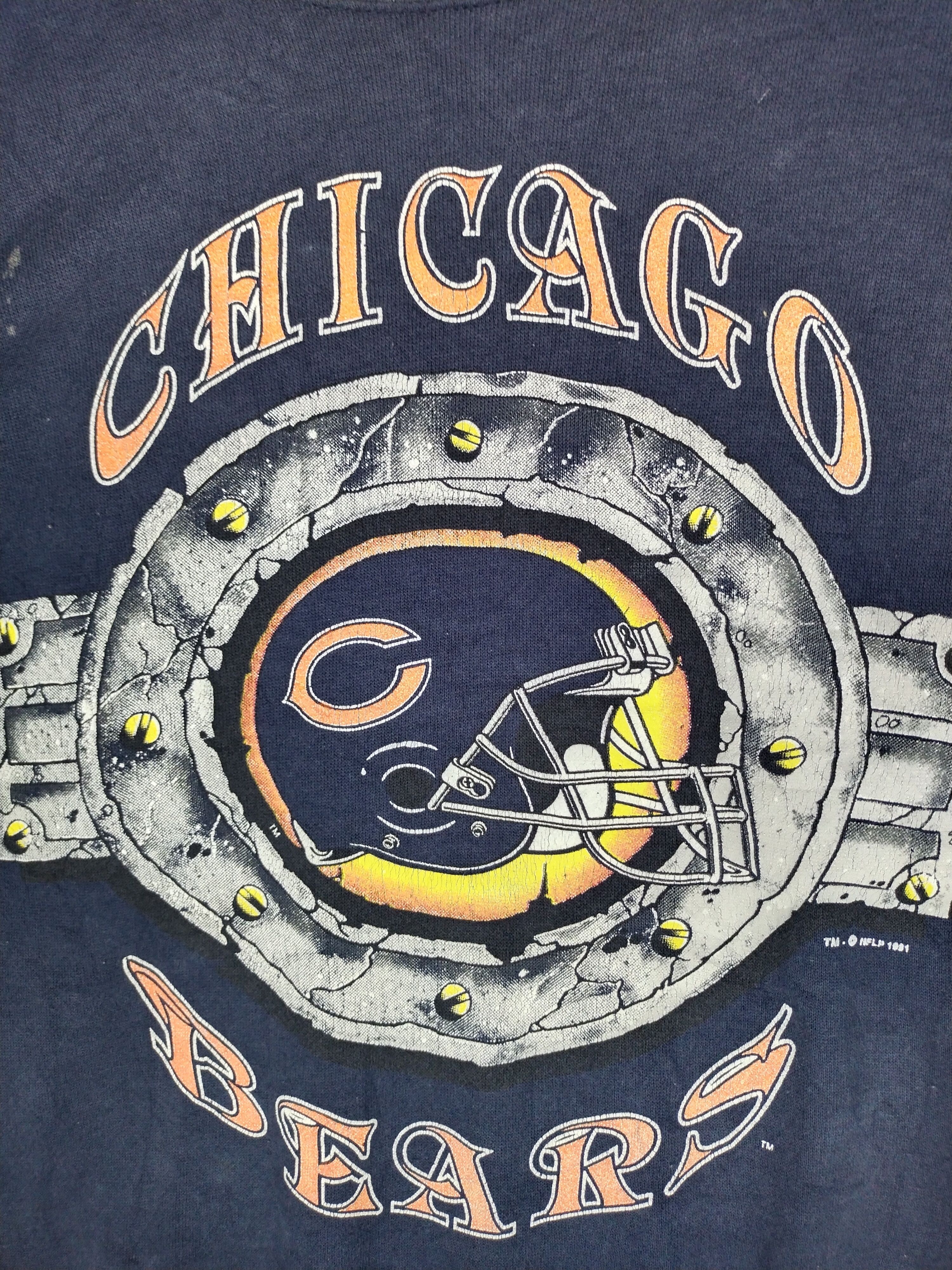 NFL × NHL × Vintage Vtg Chicago Bears NFLP 1991 Sweatshirt Size US M / EU 48-50 / 2 - 4 Thumbnail