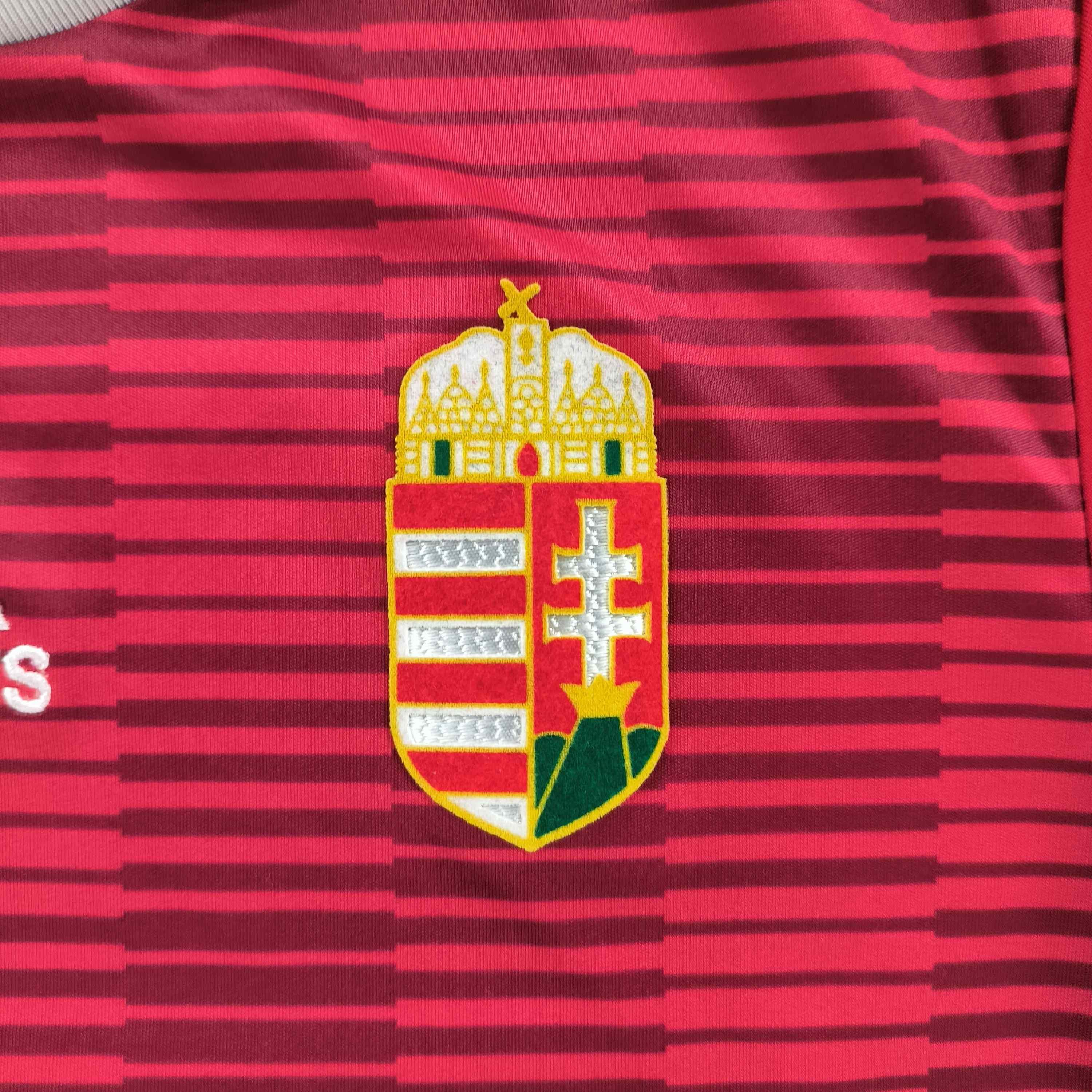 Adidas Hungary 2018-20 Adidas home football jersey shirt size S Size US S / EU 44-46 / 1 - 3 Thumbnail