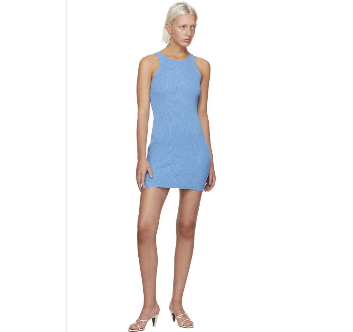 Anna Quan Anna Quan Blue Nikita Short Dress Size S / US 4 / IT 40 - 4 Thumbnail