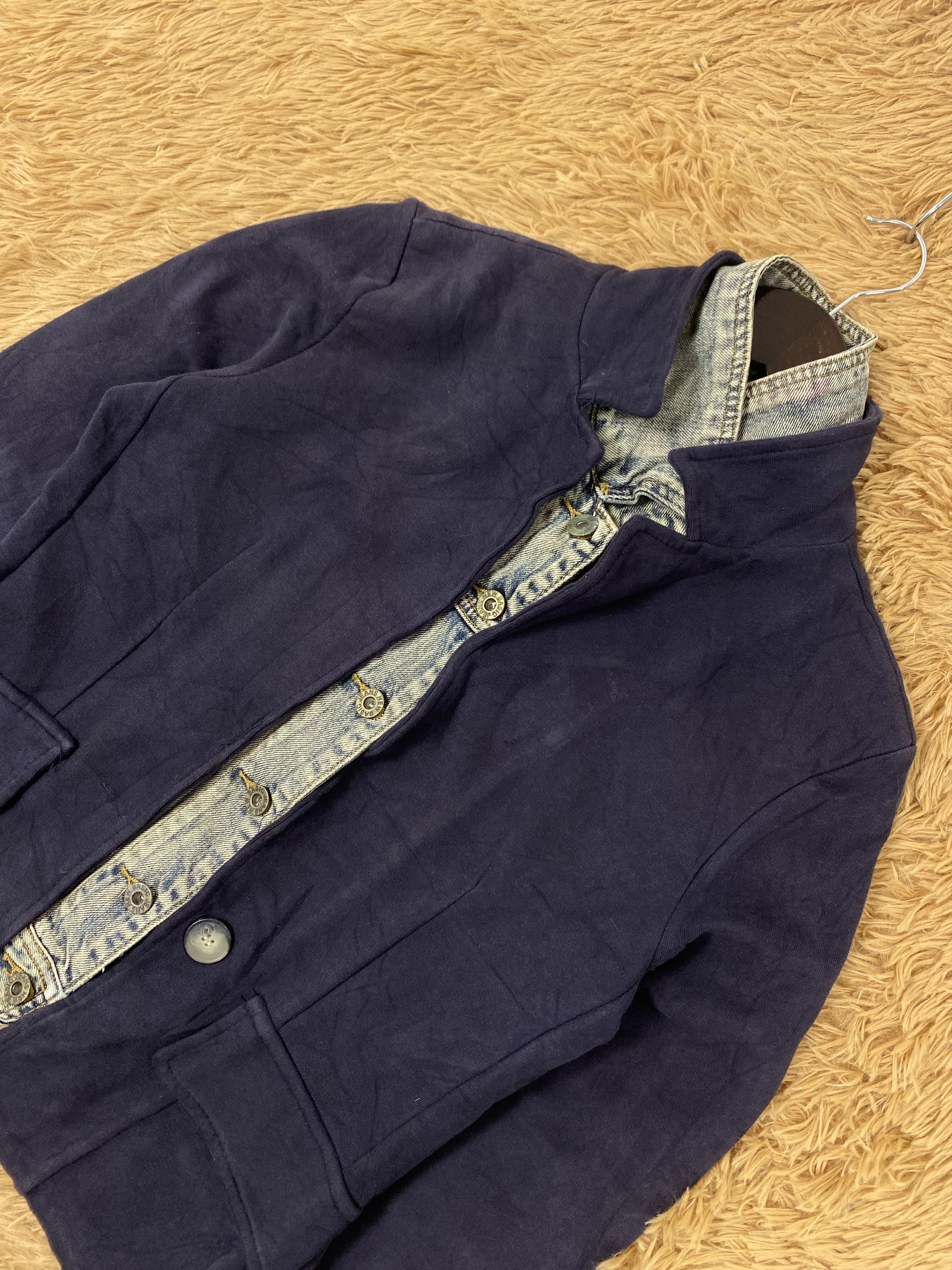 Japanese Brand × Vintage Vintage Japanese Brand Half Denim Jacket Size US S / EU 44-46 / 1 - 2 Thumbnail