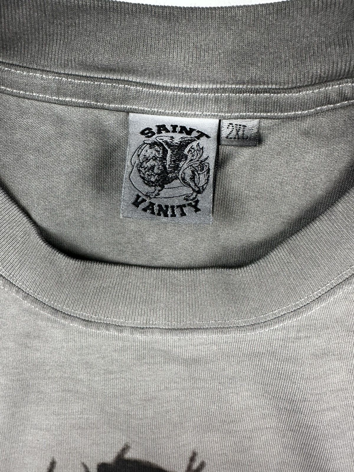 Vintage Saint Vanity Saint T-shirt Size US XXL / EU 58 / 5 - 4 Thumbnail