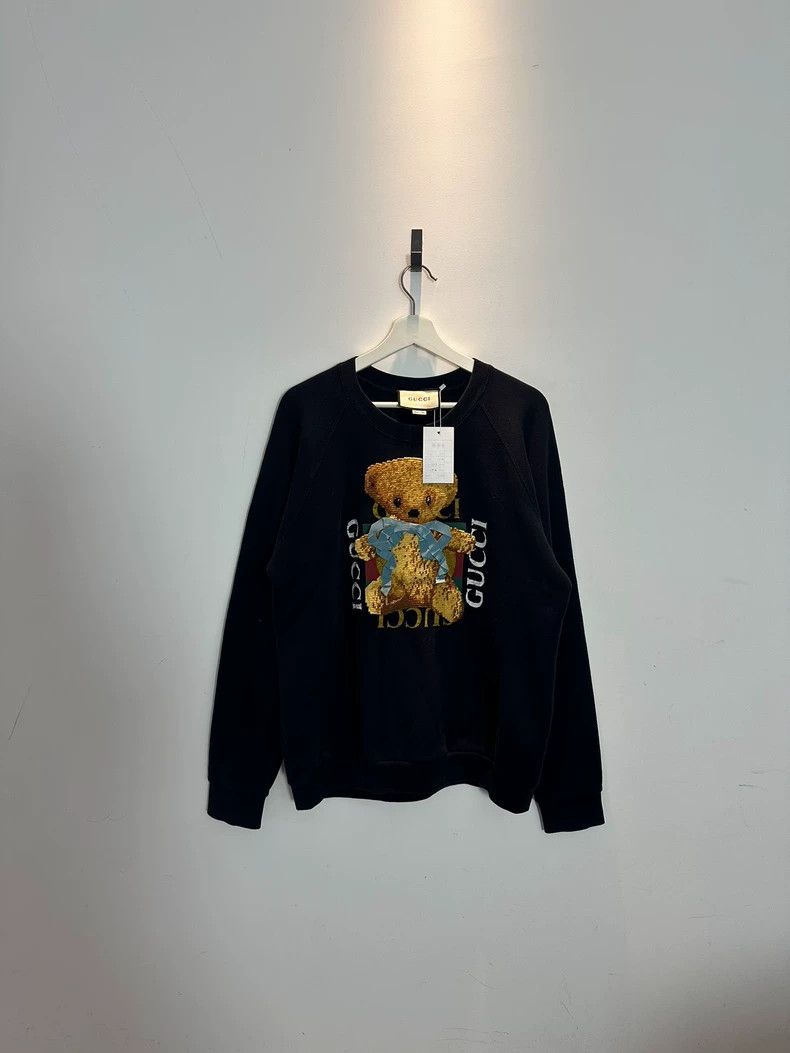 Gucci Gucci Teddy bear sweatshirt 2502-Nextarrow Size US M / EU 48-50 / 2 - 1 Thumbnail