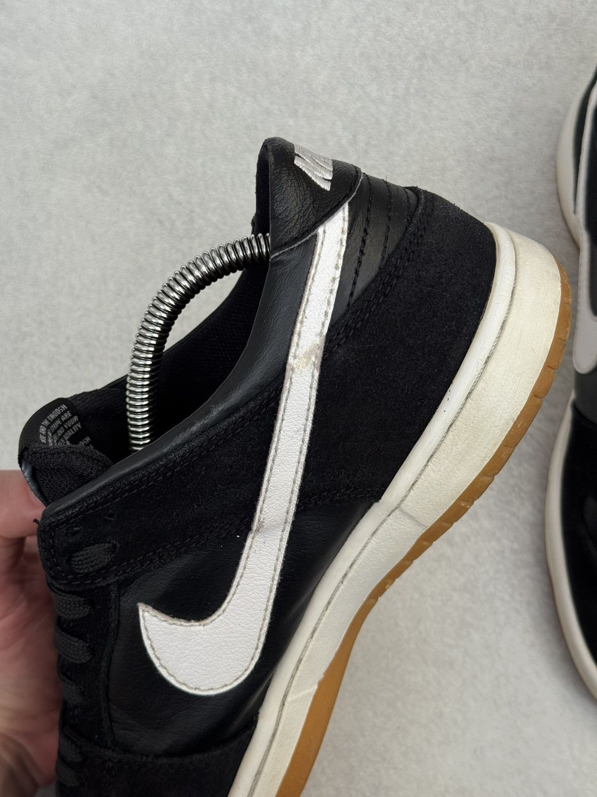 Nike SB Vintage Nike Zoom Dunk Pro SB Low Black Gum US8 854866-019 Size US 8 / EU 41 - 8 Thumbnail