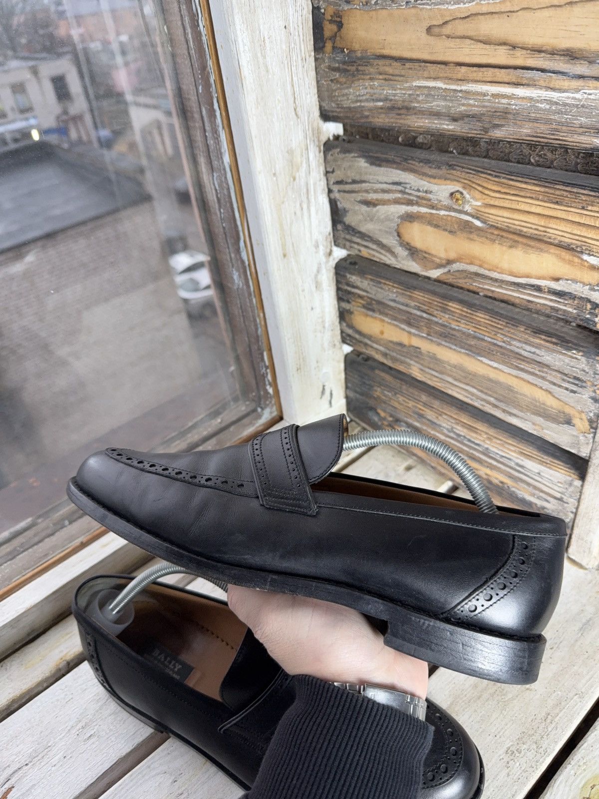 Bally Luxury Bally Goodyear Welt Penny Loafers Black Men’s US 11 Size US 11 / EU 44 - 12 Thumbnail