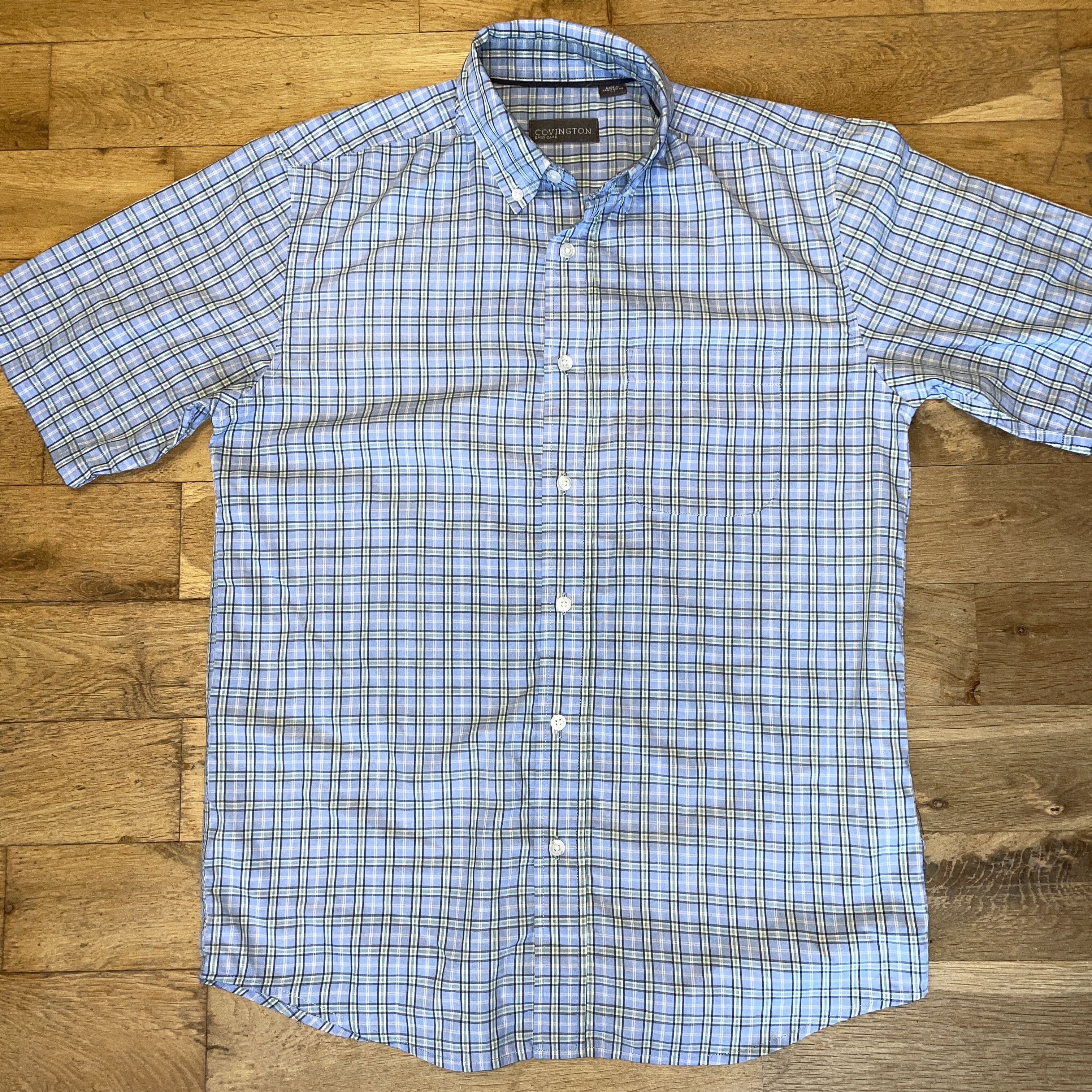 Covington × Designer Covington Men's Fashion Shirt Easy Care Cotton Size S Size US S / EU 44-46 / 1 - 1 Thumbnail