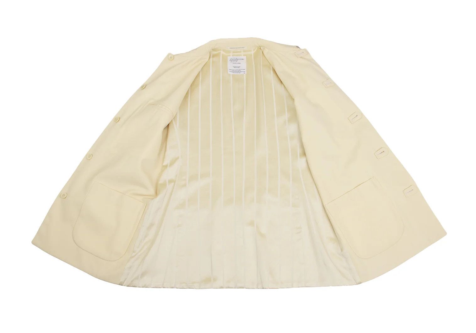 Yohji Yamamoto Yohji Yamamoto Reversible Wool Gabardine Jacket Size US S / EU 44-46 / 1 - 14 Thumbnail