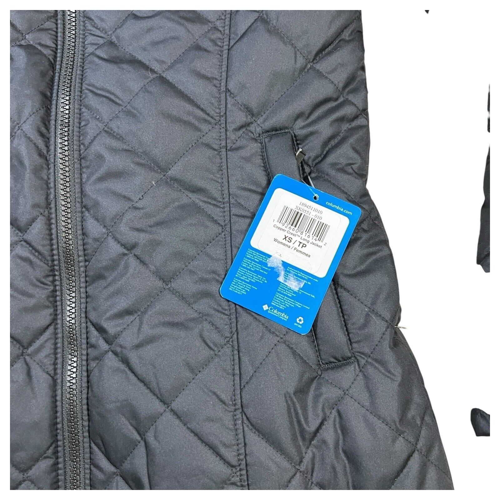 Columbia Columbia Copper Crest Quilted Puffer Jacket Black Size XS Size XS / US 0-2 / IT 36-38 - 2 Thumbnail