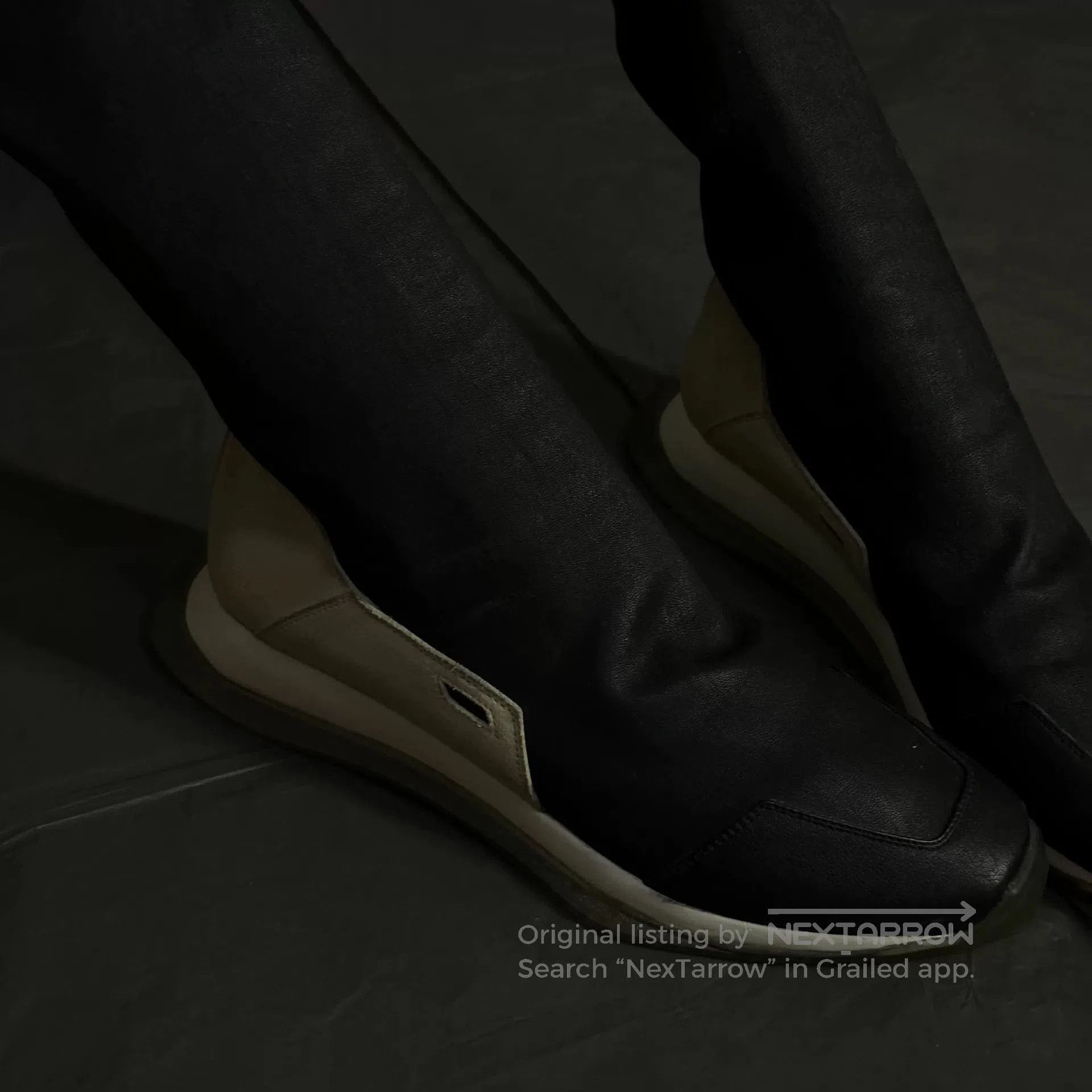 Rick Owens Rick Owens Suede Panel Tank Socks Boots. Size US 7 / EU 40 - 4 Thumbnail