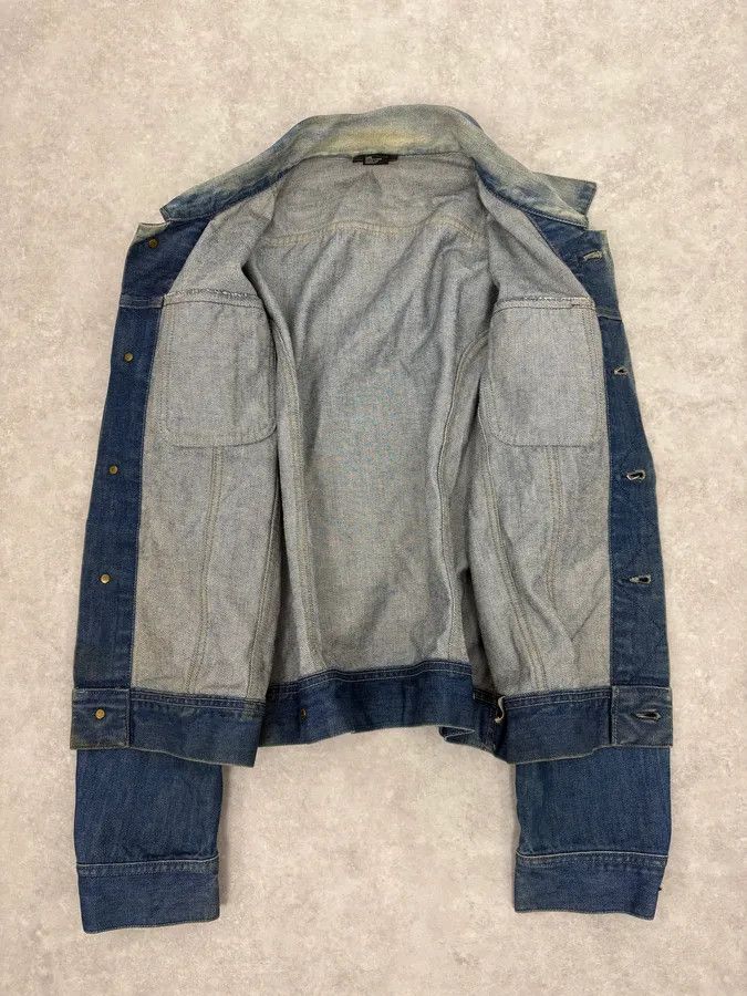 Diesel 2000s Diesel Blue Faded Denim Jacket Size US M / EU 48-50 / 2 - 7 Thumbnail