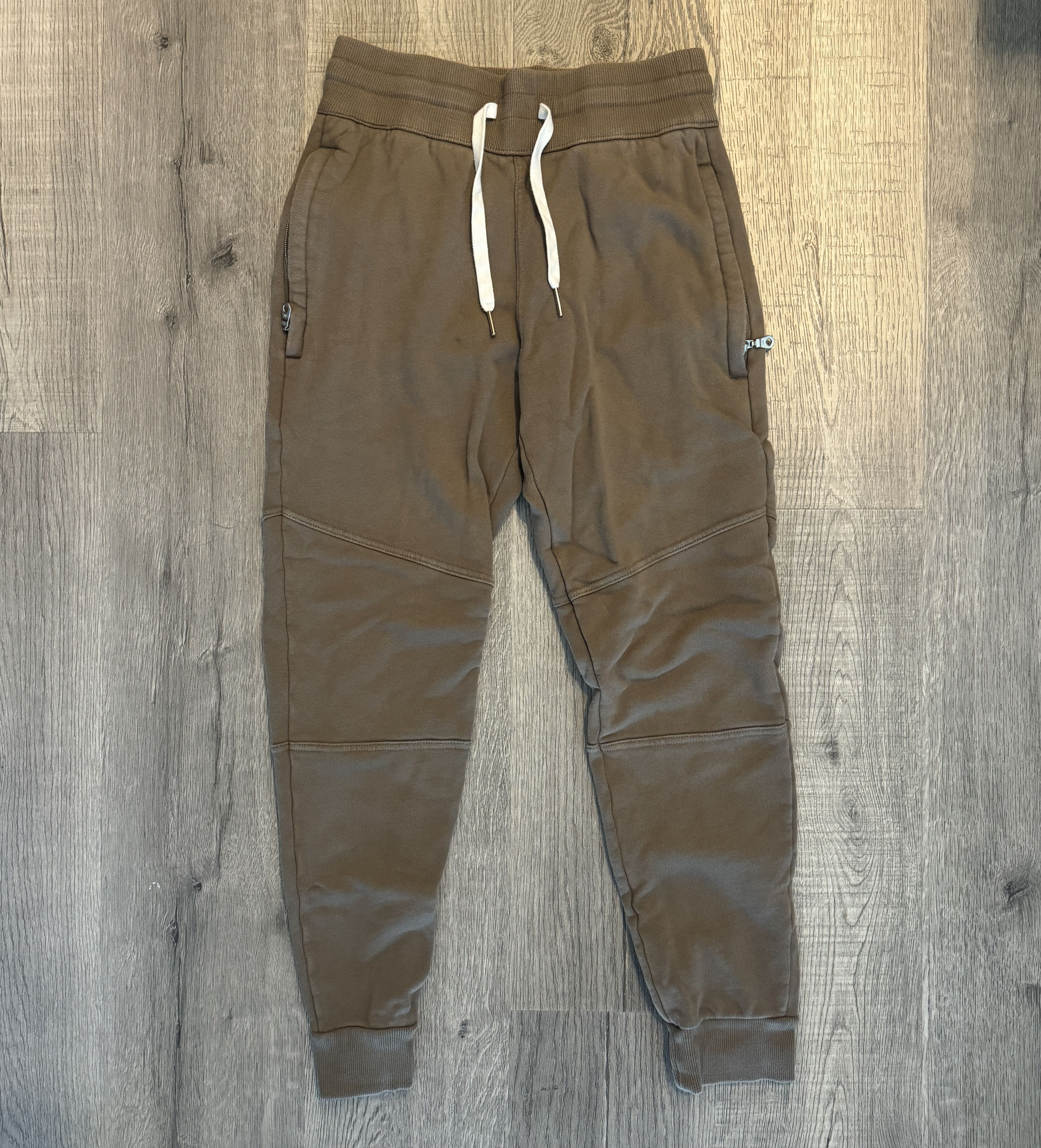 Zanerobe Zanerobe Mens Tan Joggers Sweats Size 29 Size US 29 - 1 Thumbnail
