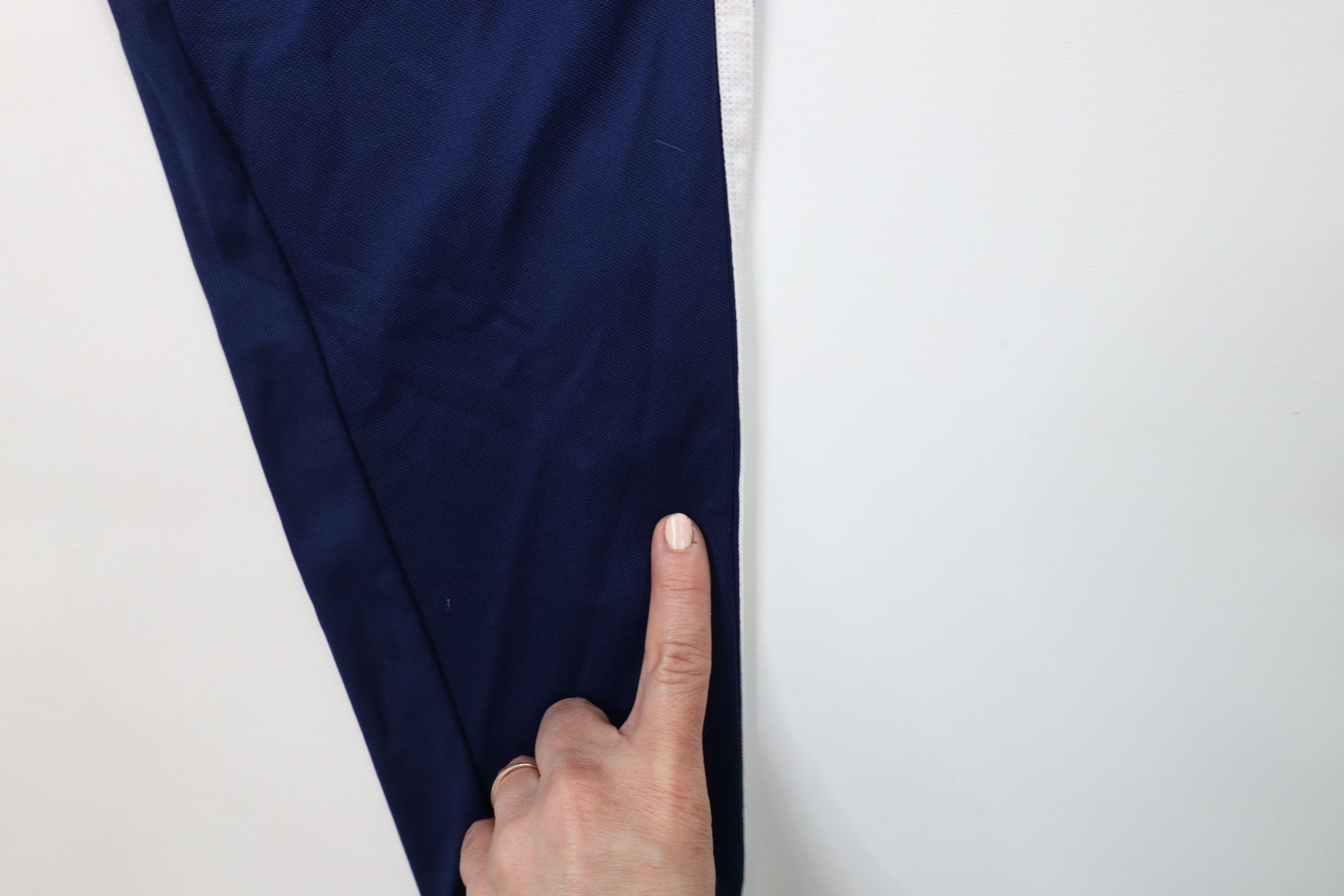 Adidas × Vintage Vintage Y2K Adidas Striped Tapered Soccer Warm Up Pants Blue Size US 32 / EU 48 - 5 Thumbnail