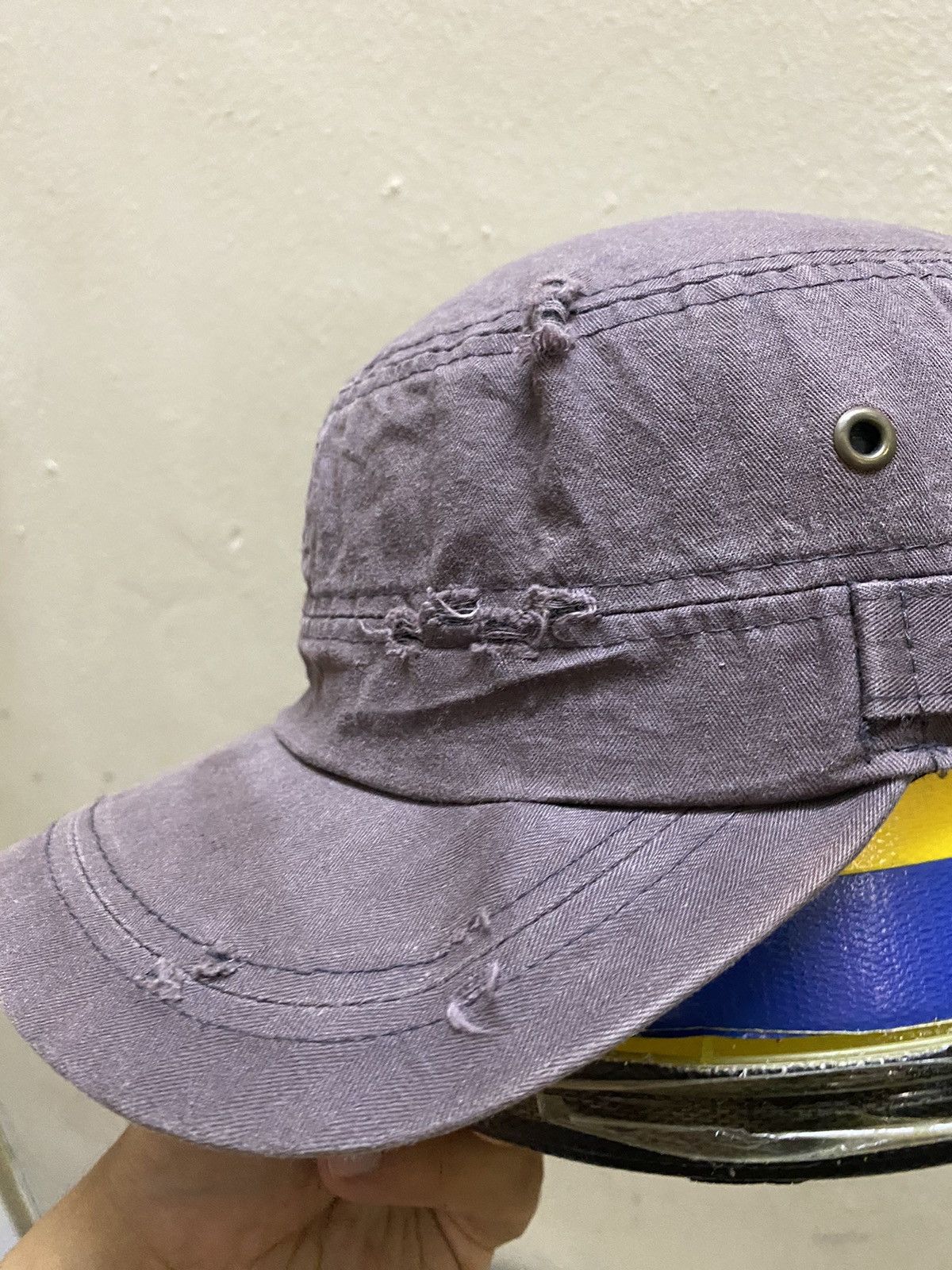 Hysteric Glamour 2000s Cadet hat midwash distressed japan y2k style Size ONE SIZE - 4 Thumbnail