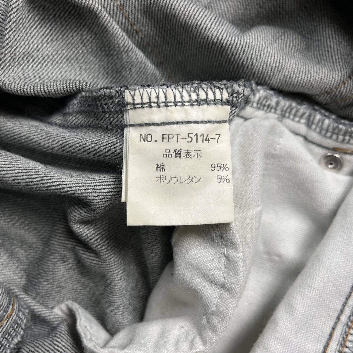 Tornado Mart Tornado Mart multi pocket low rise flared denim pants Size 29" - 7 Thumbnail
