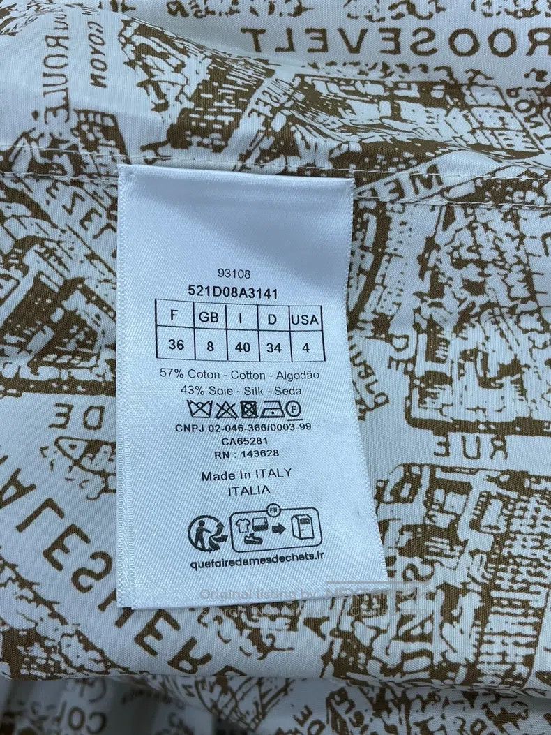 Dior Dior 25 Spring and Summer New Paris Subway Printed Dress Size XS / US 0-2 / IT 36-38 - 6 Thumbnail