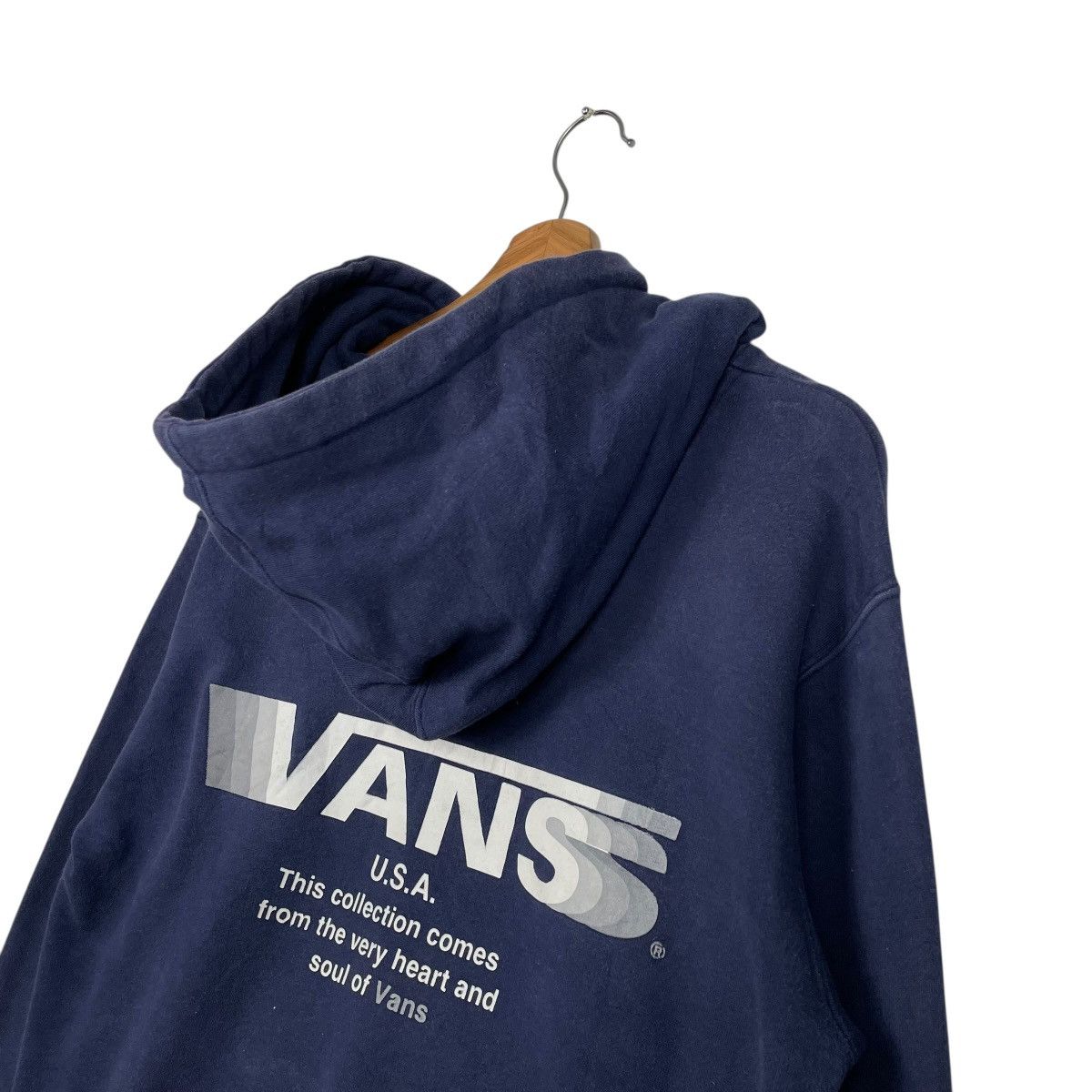 Vans Vintage 90s Vans Skateboard Big Logo Hoodie Size US M / EU 48-50 / 2 - 3 Thumbnail