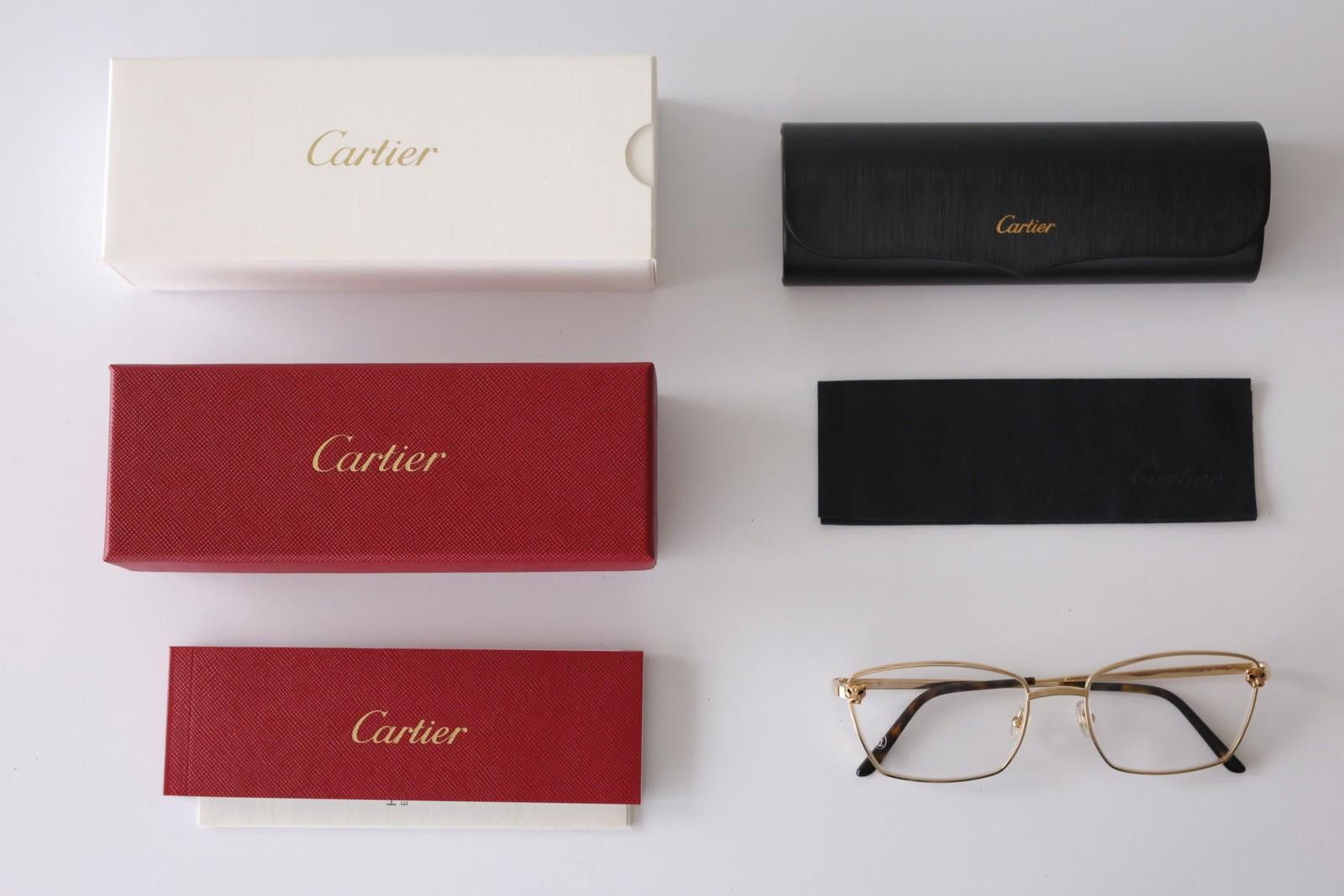 Cartier New Cartier eyewear optical eyeglasses CT0209O 001 gold Size ONE SIZE - 2 Thumbnail