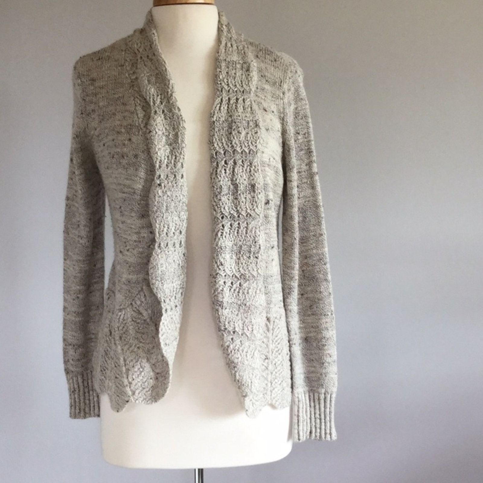 Other Dressbarn Tan Open Front Cardigan/Sweater Size MP* Size M / US 6-8 / IT 42-44 - 1 Thumbnail