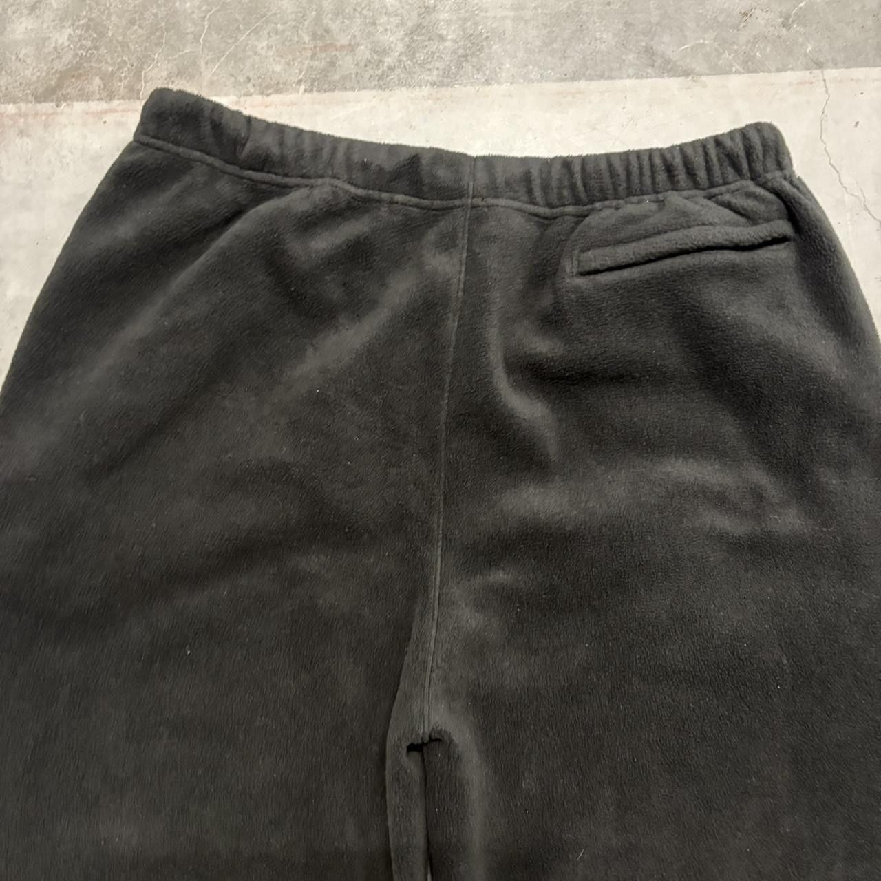 Vintage Crazy Vintage Y2K/2000s Baggy Black Leg Zipper Sweatpants! Size US 36 / EU 52 - 7 Thumbnail