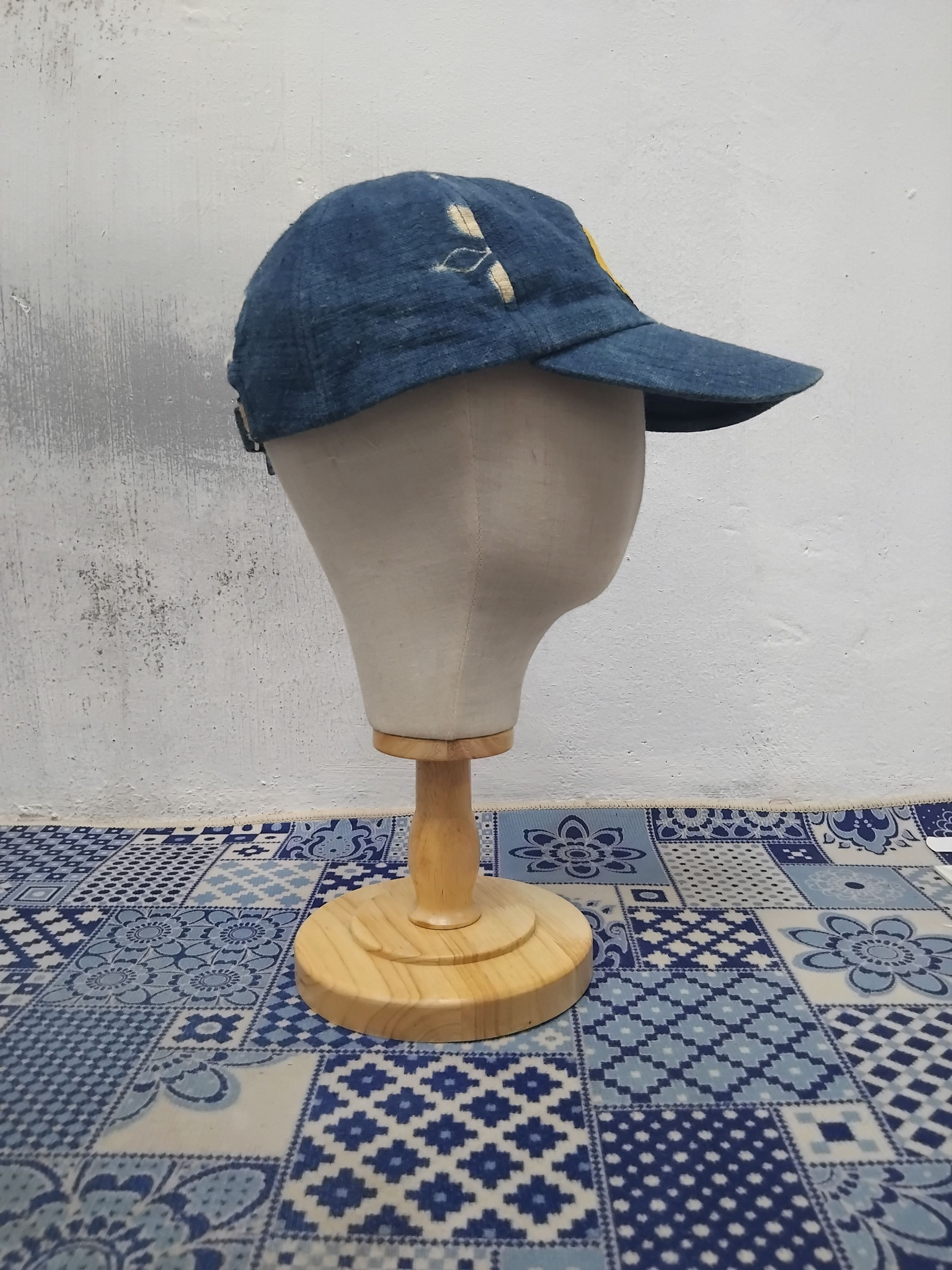 Japanese Brand Inspired Japanese style blue custom cap Size ONE SIZE - 5 Thumbnail