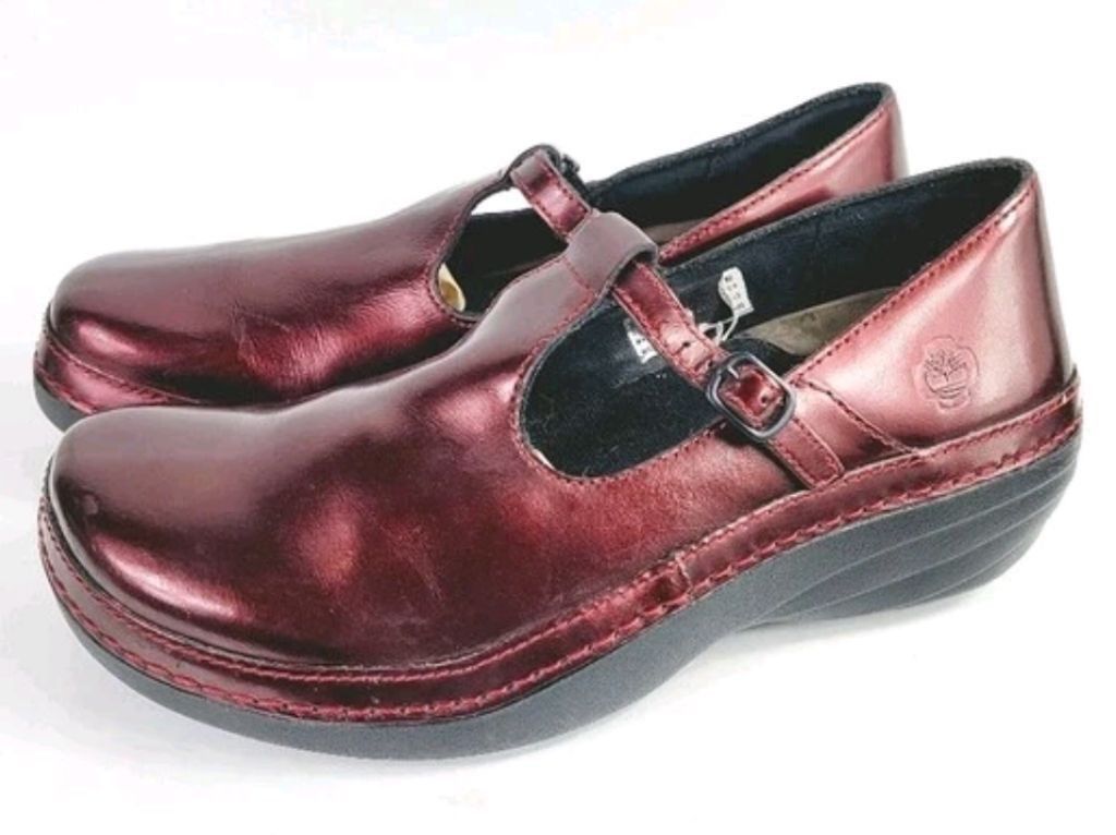 Timberland Timberland PRO Renova Red Metallic Mary Janes Size 8M Size US 8 / IT 38 - 1 Thumbnail