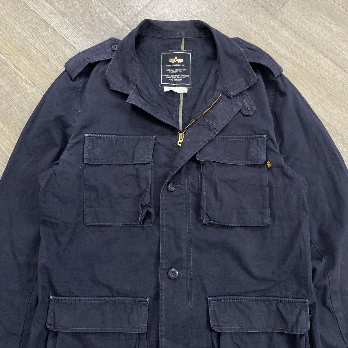 Alpha Industries 1990s Vintage Alpha Industries M-65 Military Field Jacket Size US M / EU 48-50 / 2 - 3 Thumbnail