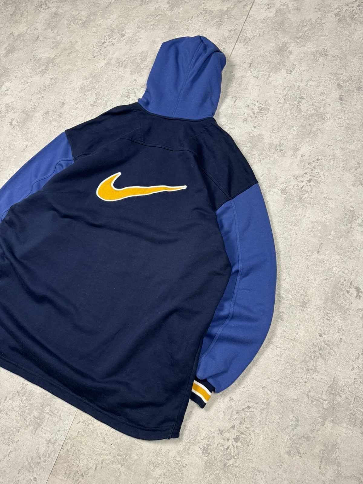 Nike Vintage Nike 1/4 Zip Hoodie Big Logo Size XXL Size US XXL / EU 58 / 5 - 3 Thumbnail