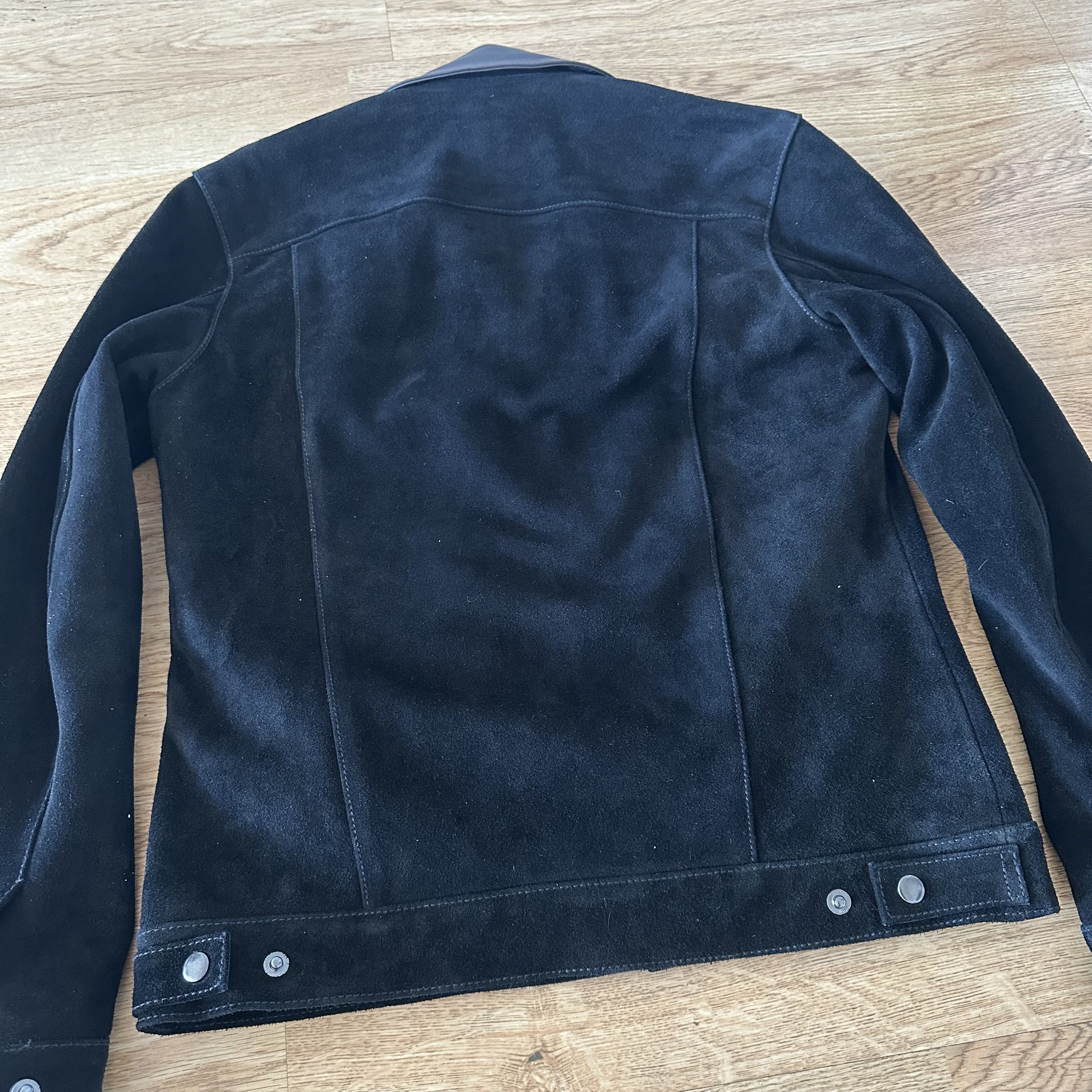 Deus Ex Machina Wildfire Suede Trucker Jacket Size US XS / EU 42 / 0 - 4 Thumbnail