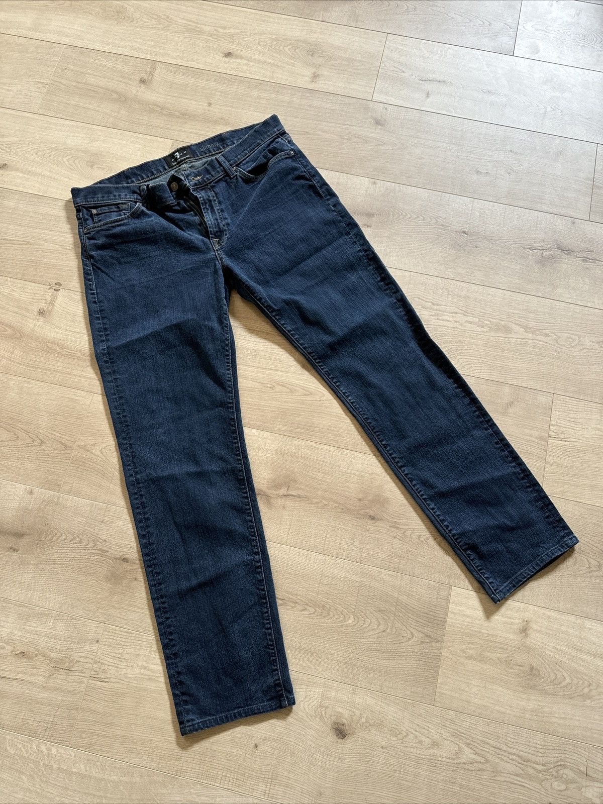 7 For All Mankind Seven For All Mankind Slimmy Jeans Men's 38 Blue Stretch Size US 38 / EU 54 - 1 Thumbnail