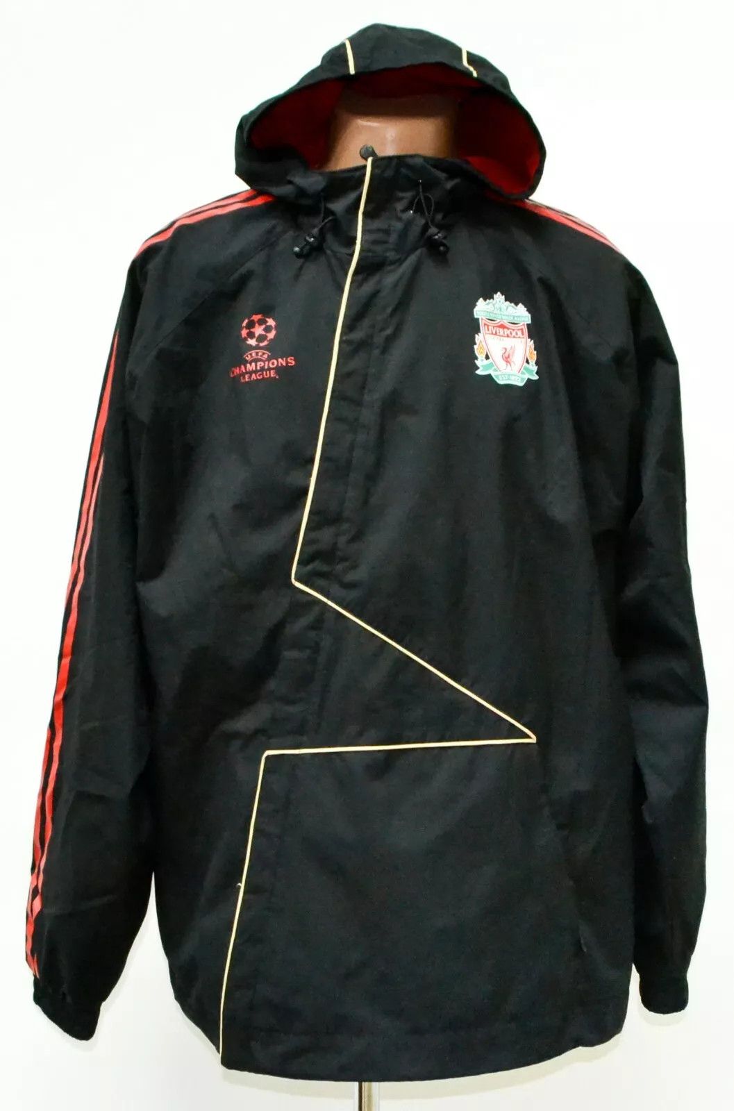 Adidas LIVERPOOL 2008/2009 FOOTBALL JACKET CHAMPIONS LEAGUE Size US L / EU 52-54 / 3 - 1 Thumbnail