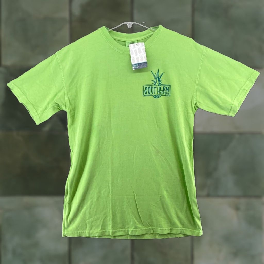 Comfort Colors Comfort Colors Women's T-Shirt Medium Green Pineapple Rainbow Graphic Print Casual Short Sleeve Crew Neck NWT Size M / US 6-8 / IT 42-44 - 1 Thumbnail