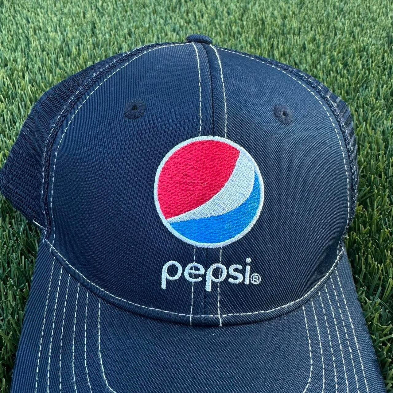 Pepsi × Vintage Pepsi Trucker Snapback Hat Size ONE SIZE - 2 Thumbnail