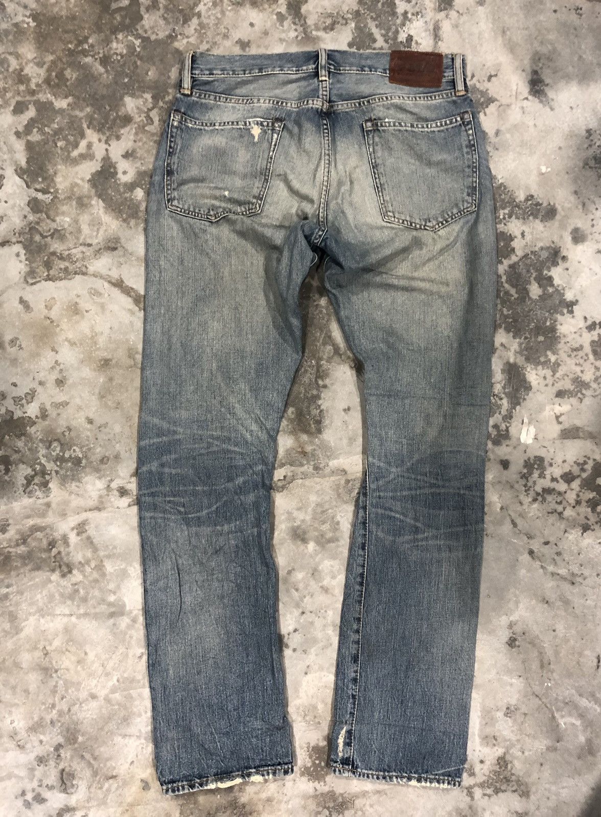 Polo Ralph Lauren × Vintage Vintage PRL Ralph Lauren RL Jeans Washedstone Size US 34 / EU 50 - 18 Thumbnail