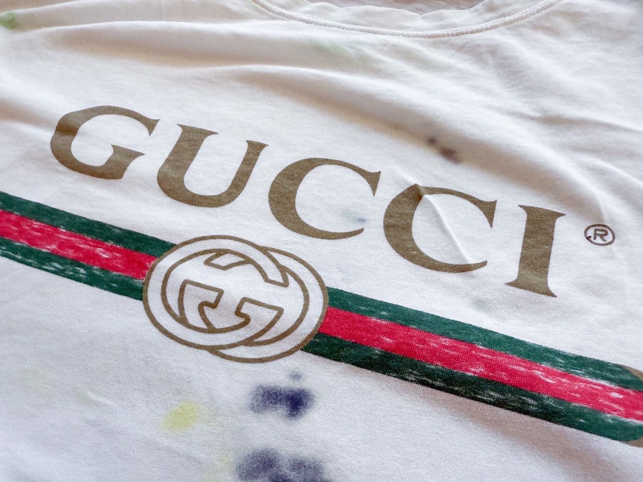 Gucci GUCCI TIE DYE SHIRT XXL Size US XXL / EU 58 / 5 - 5 Thumbnail