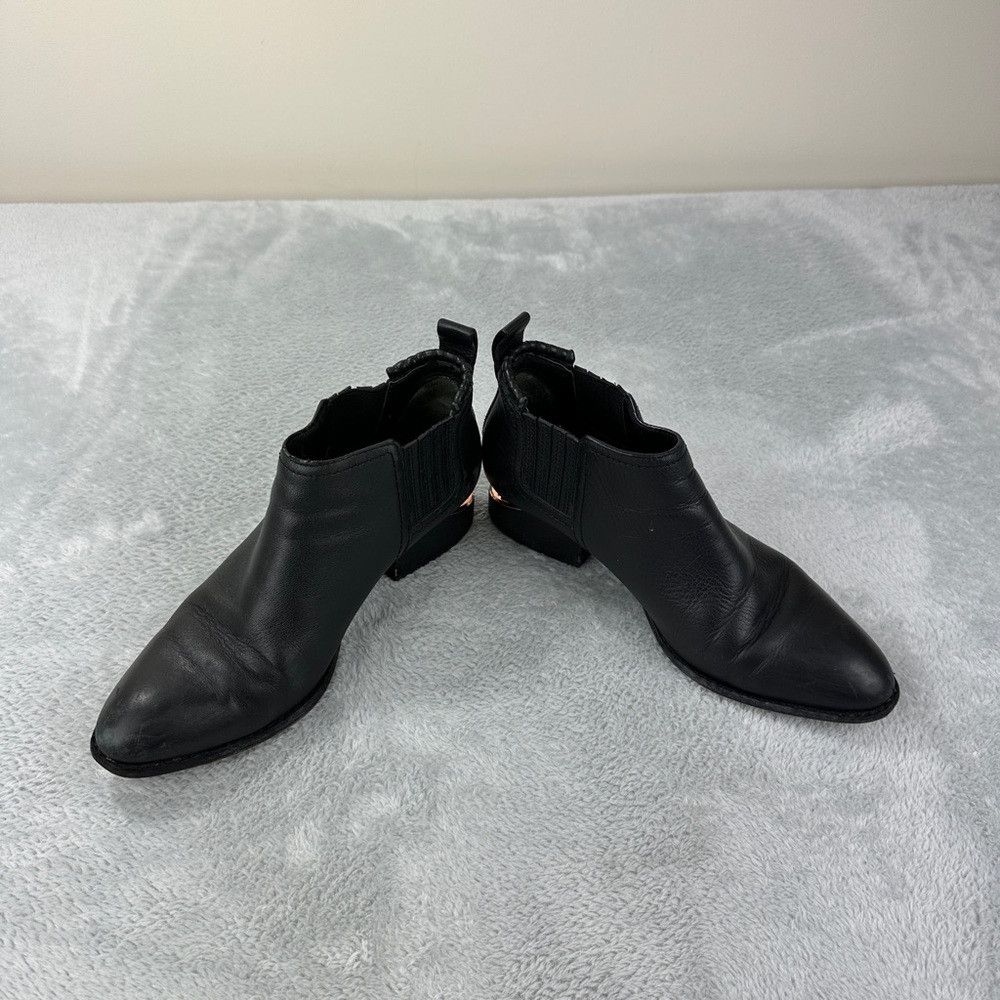 Alexander Wang Alexander Wang Black Leather Booties Women’s Size 36.5 EU Size US 6.5 / IT 36.5 - 7 Thumbnail